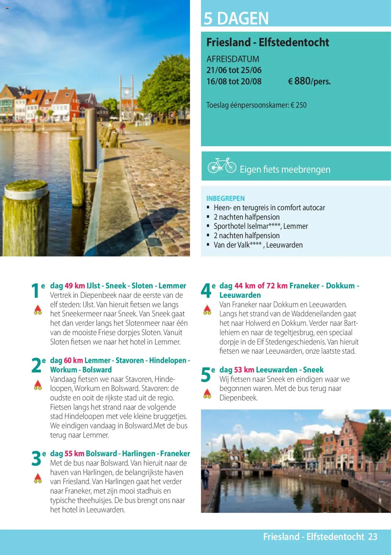 De Zigeuner folder van Fietsbrochure