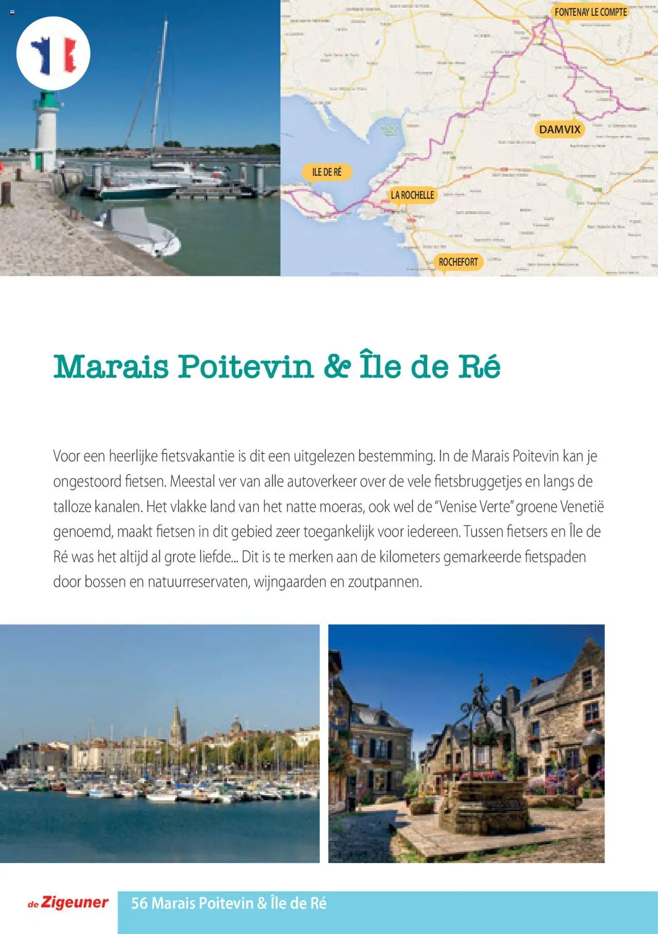 De Zigeuner folder van Fietsbrochure