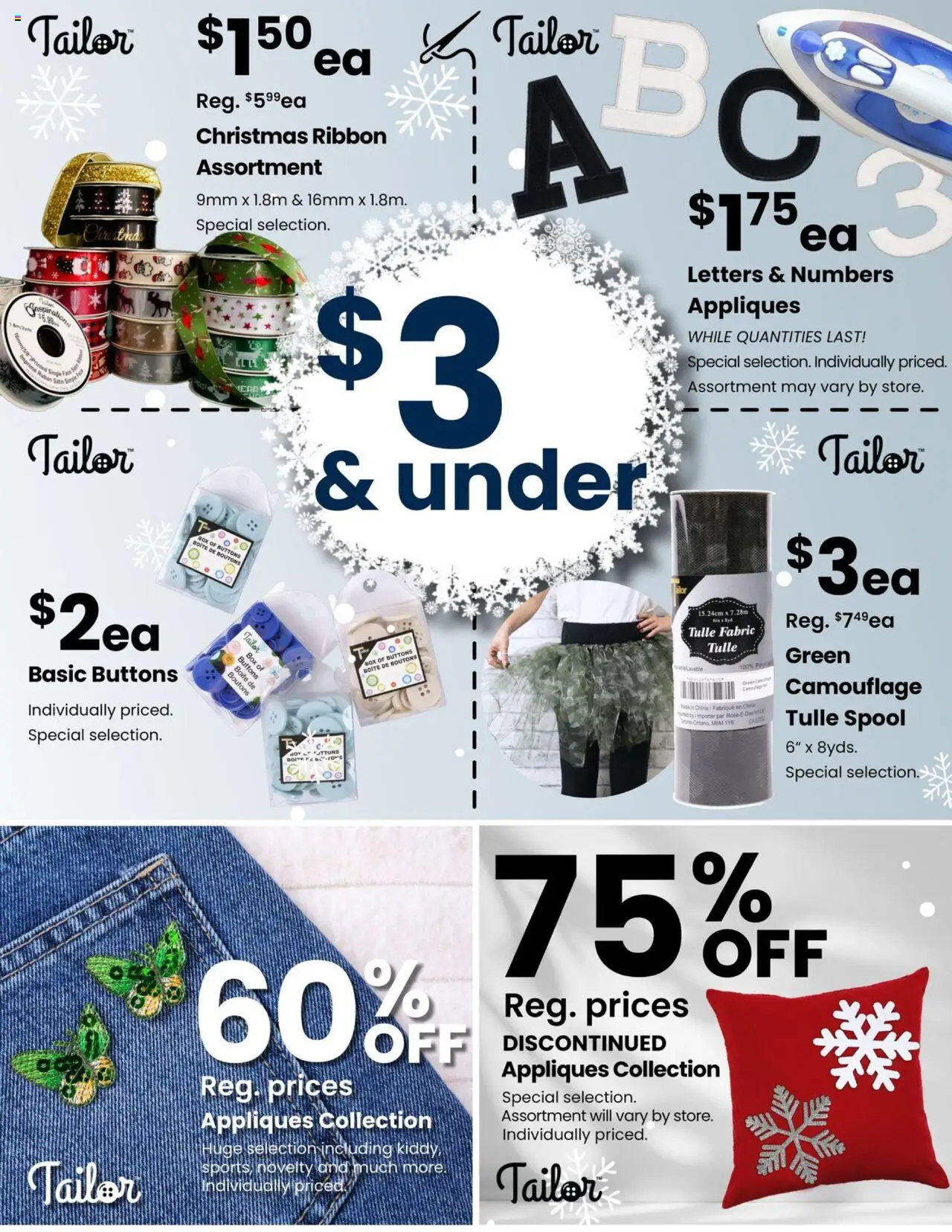 Fabricland flyer from Flyer / circulaire