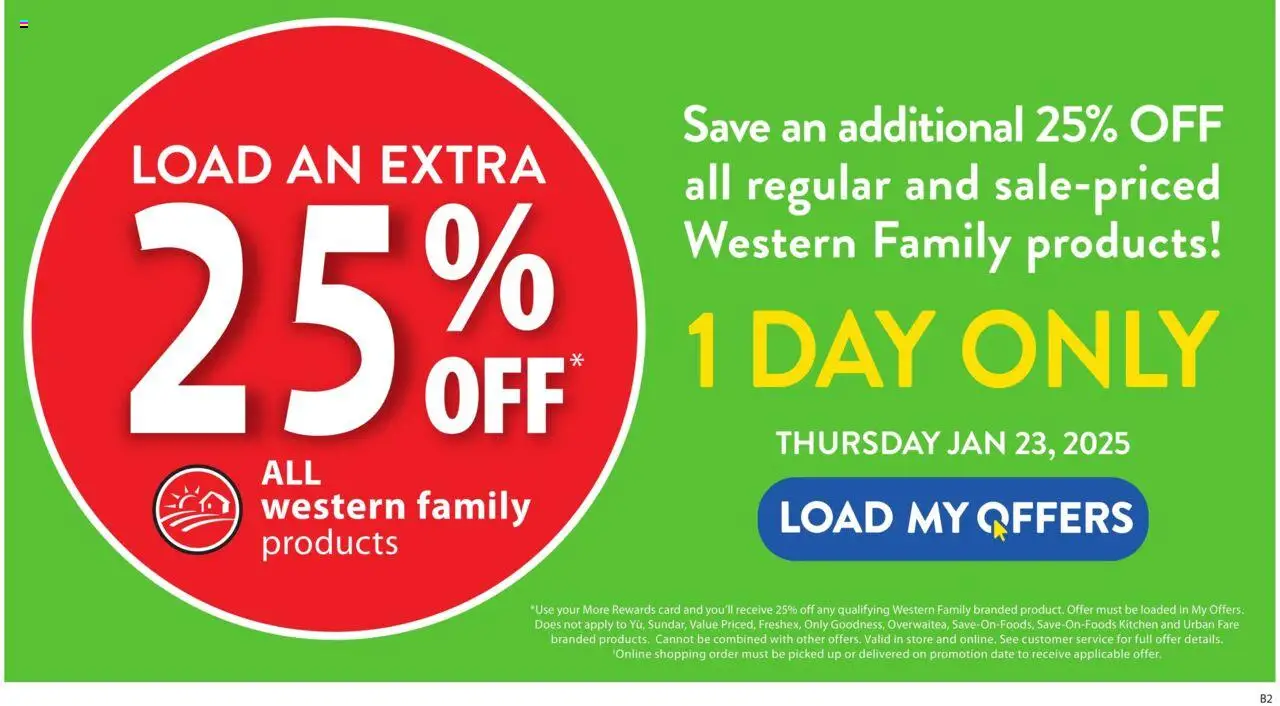 Save on foods flyer from Weekly flyer / circulaire