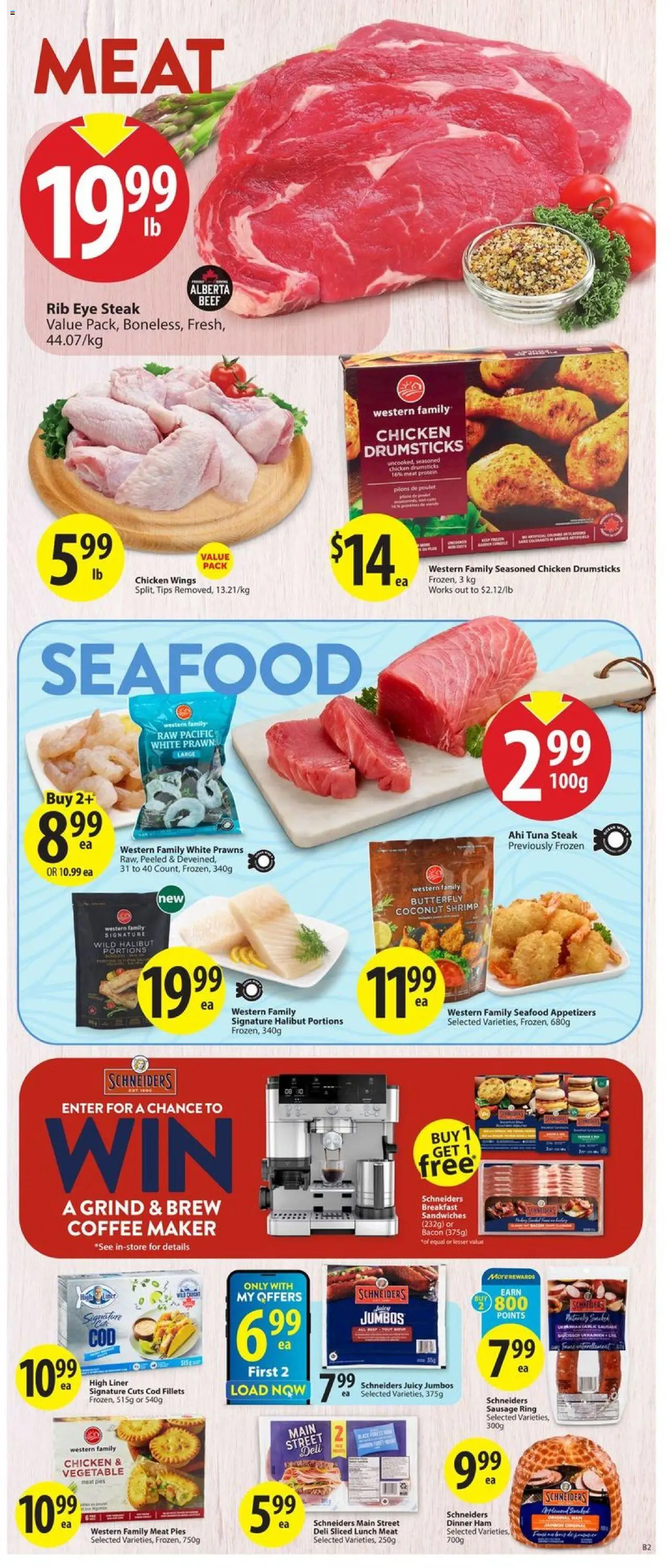 Save on foods flyer from Weekly flyer / circulaire
