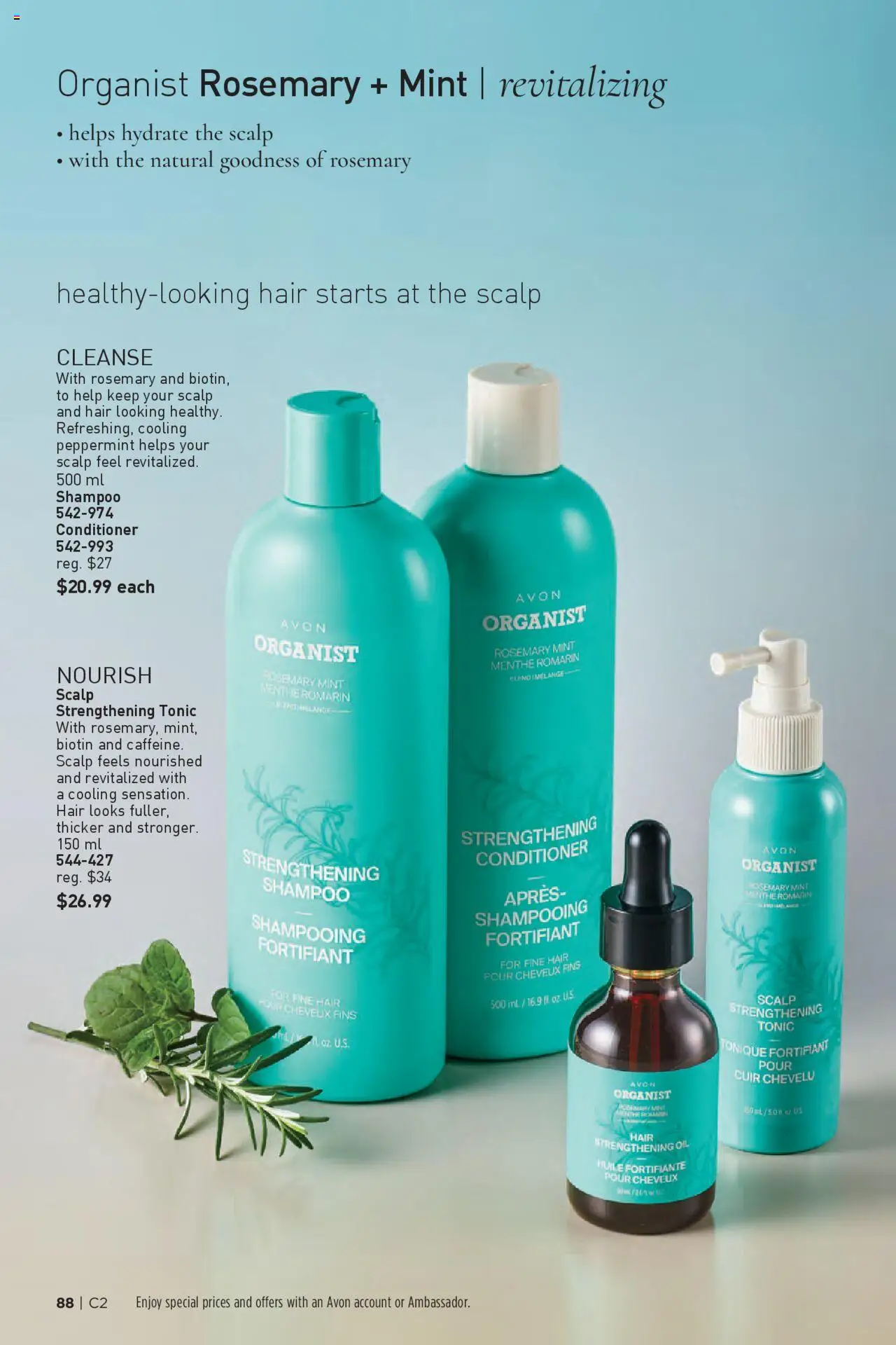 Avon flyer from Brochure Campaign