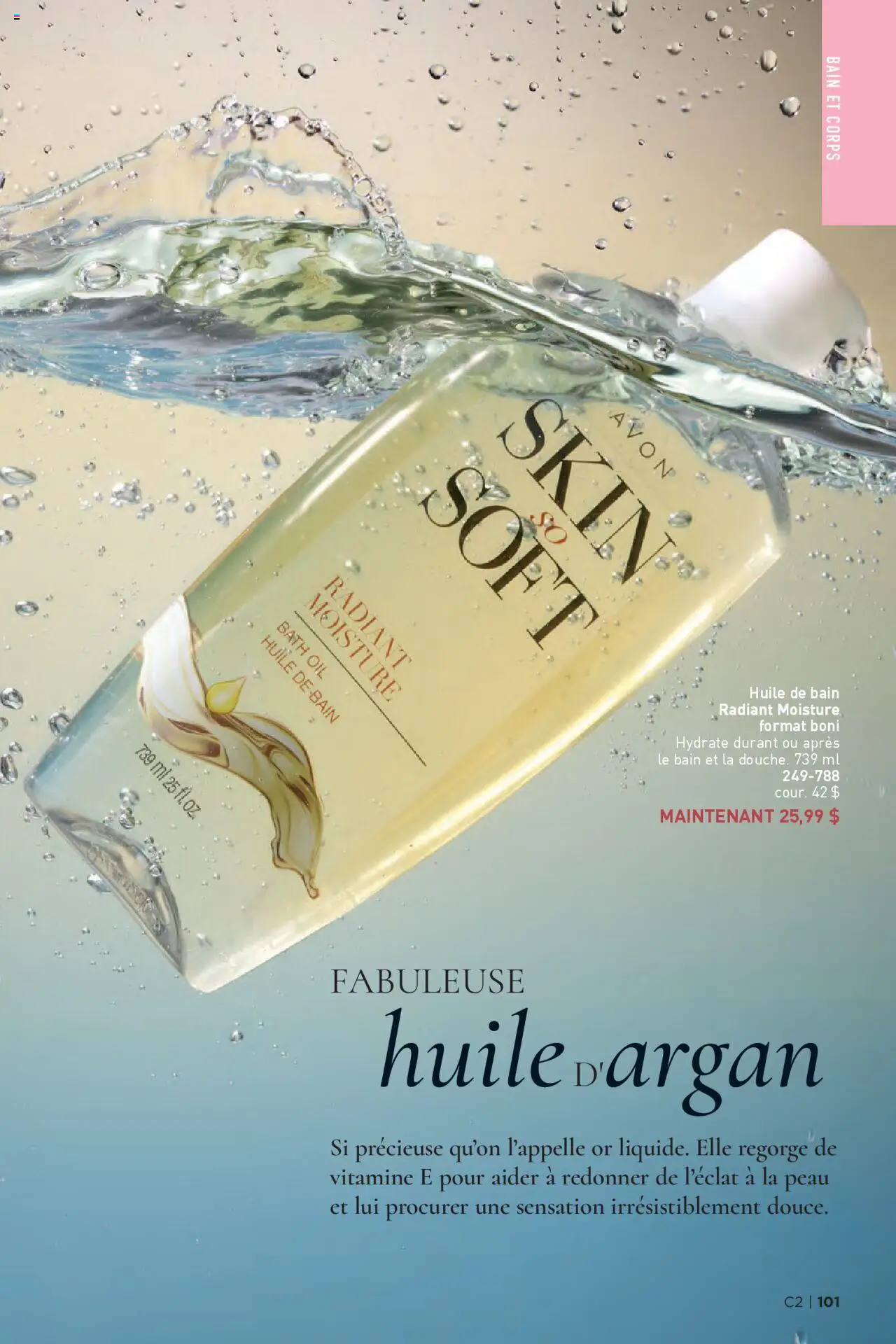 Avon flyer from Brochure Campagne