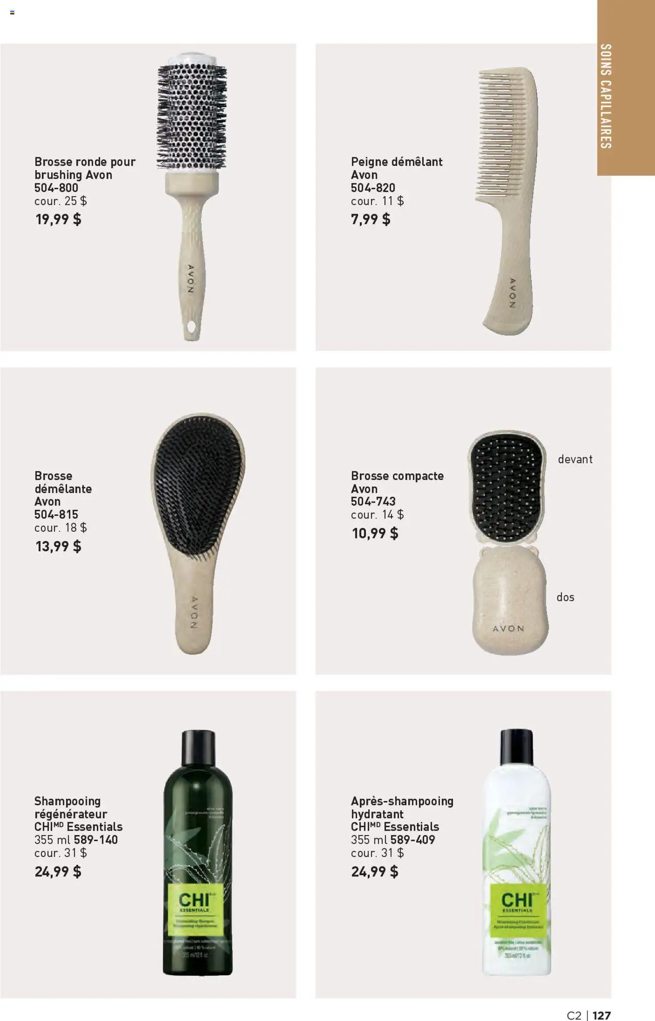 Avon flyer from Brochure Campagne