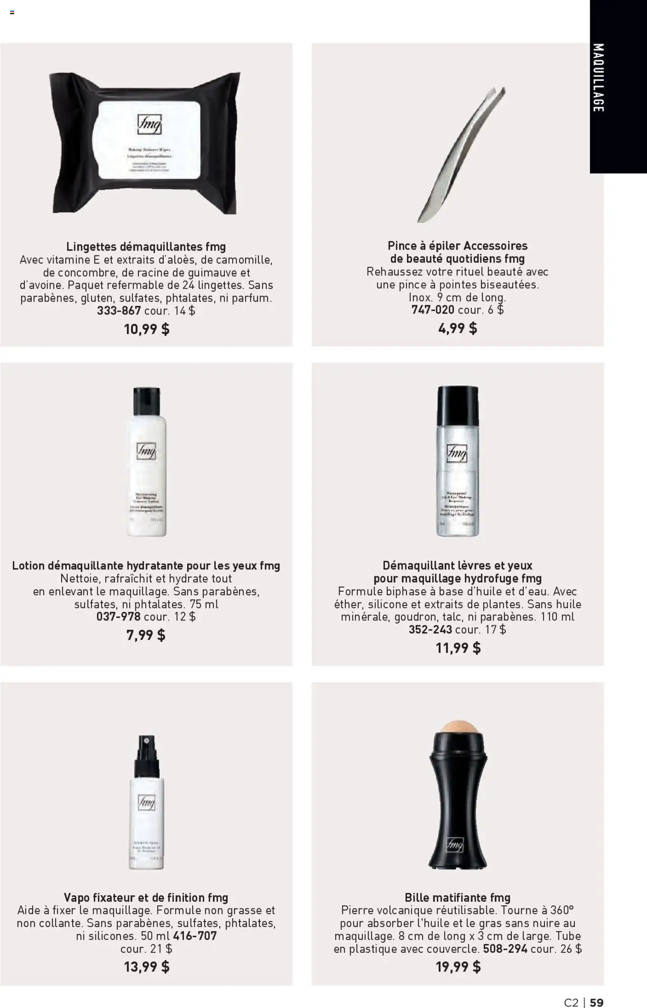 Avon flyer from Brochure Campagne