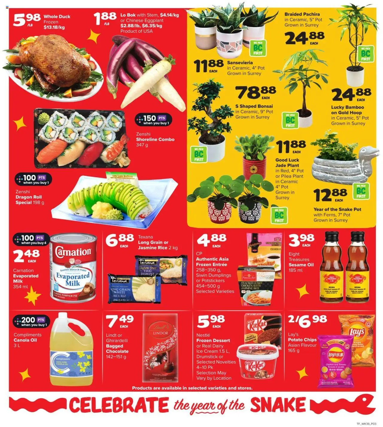 Thrifty Foods flyer from Weekly flyer / circulaire