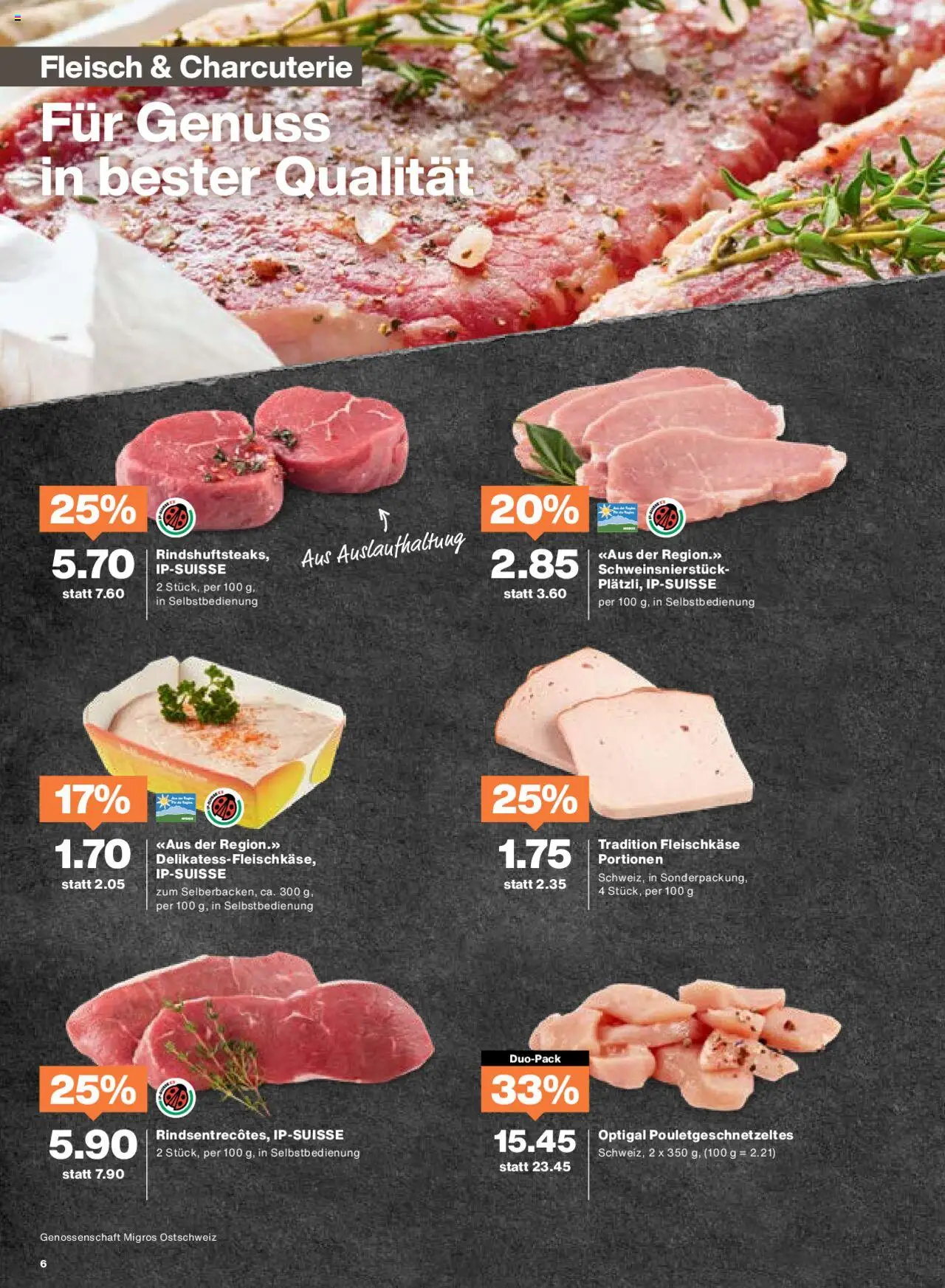 Migros aktion seit 28.01.2025 Aktionen