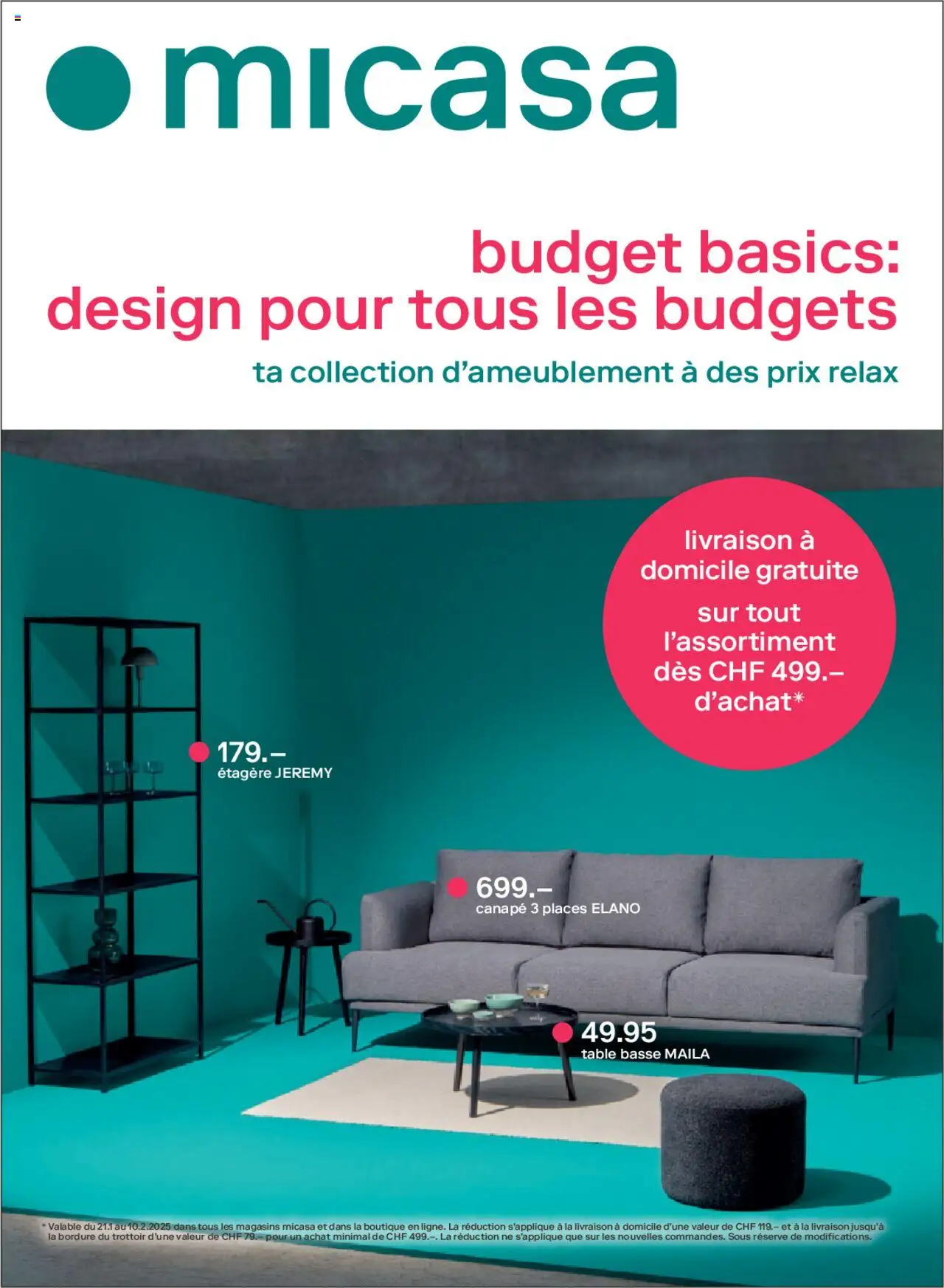 Migros aktion seit 20.01.2025 Magazin FR