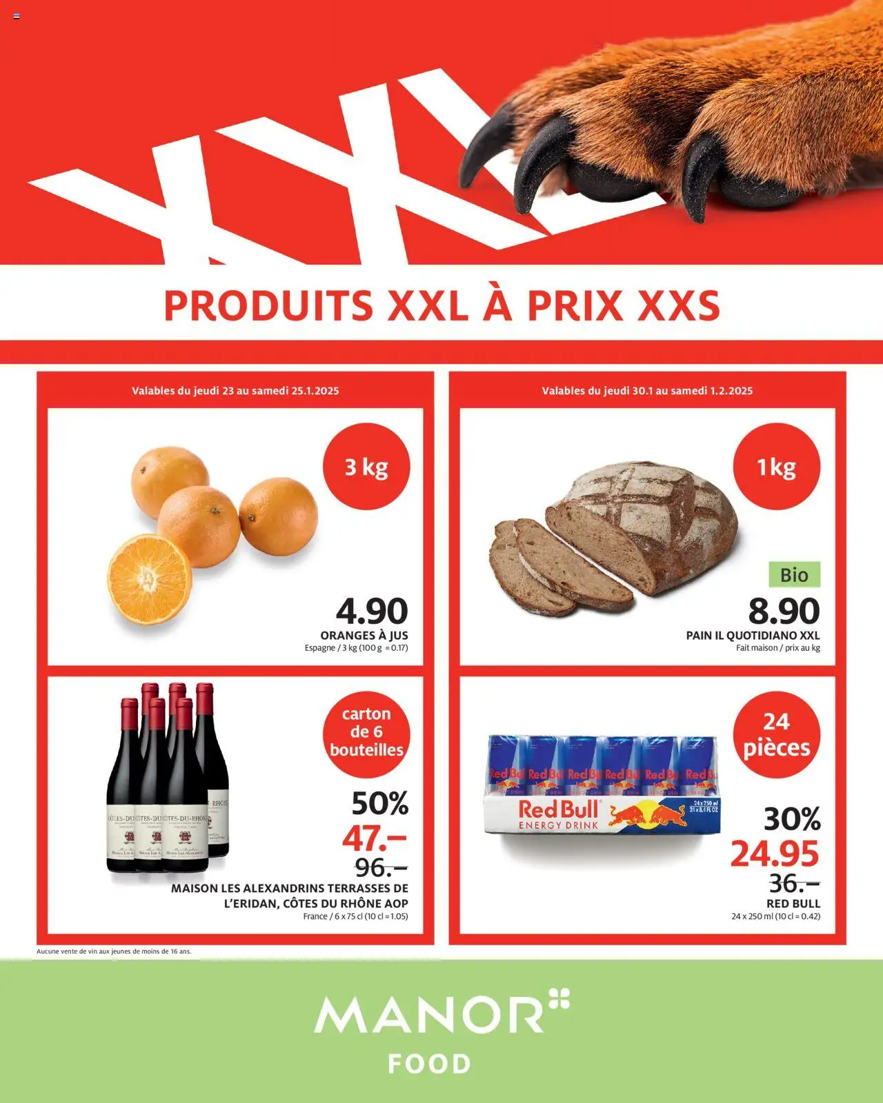 Manor aktion seit 21.01.2025 Aktionen À La Chasse Aux Bons Plans
