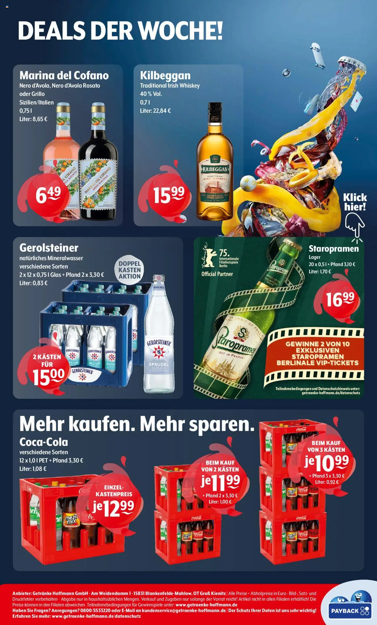 Getränke Hoffmann prospekt seit 20.01.2025 Prospekt