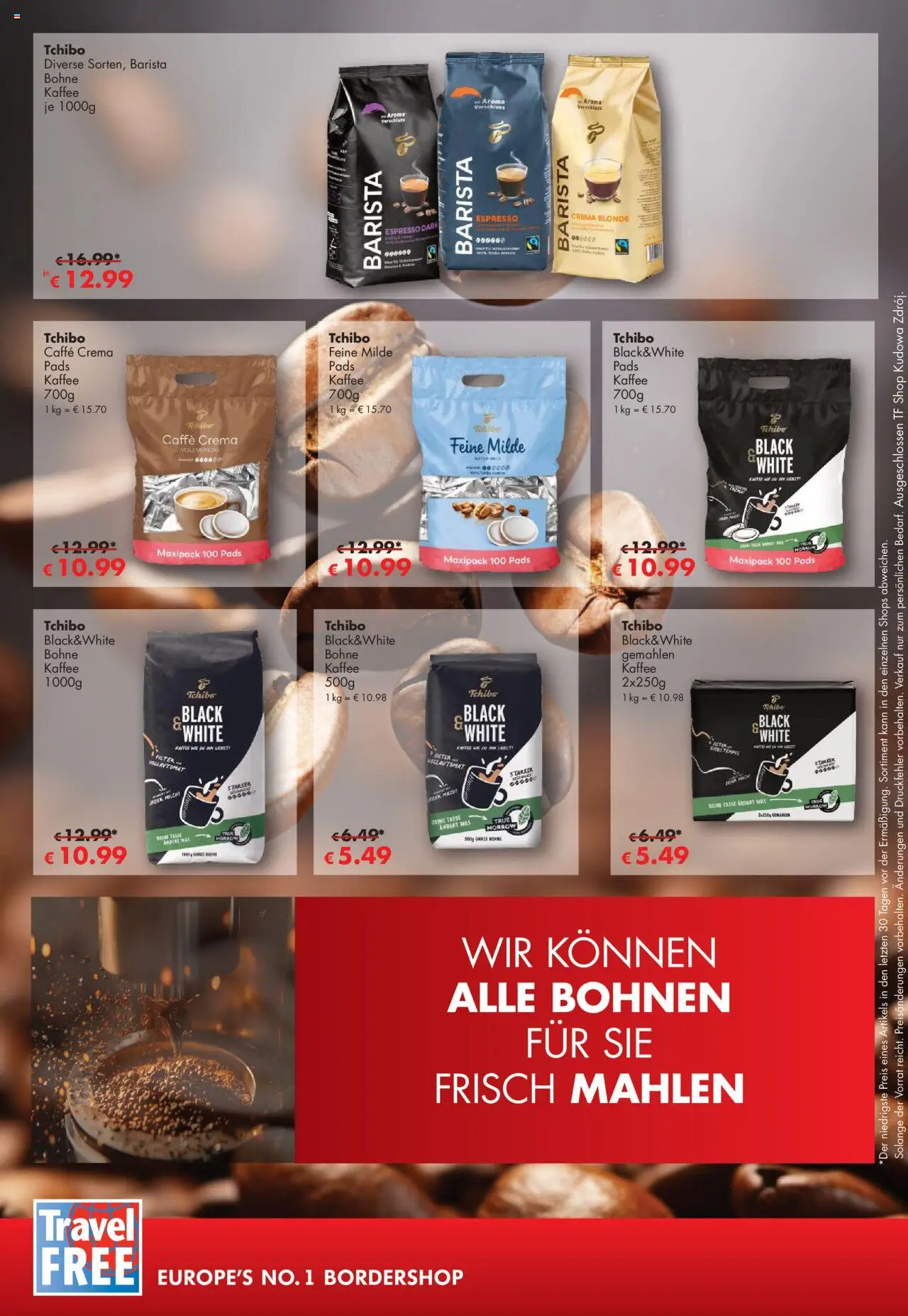 Travel Free prospekt seit 01.01.2025 Angebote