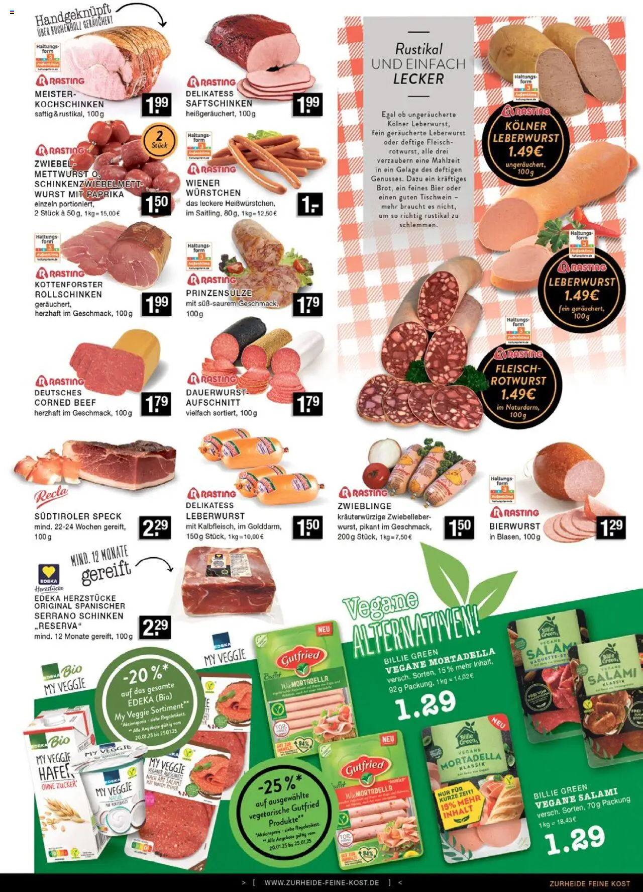 Edeka Zurheide prospekt seit 20.01.2025 Prospekt
