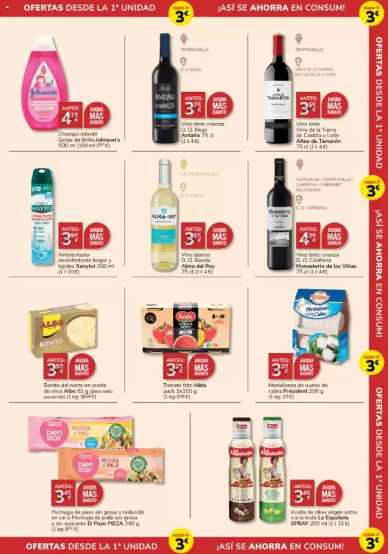 Consum oferta desde 09/01/2025 Folleto