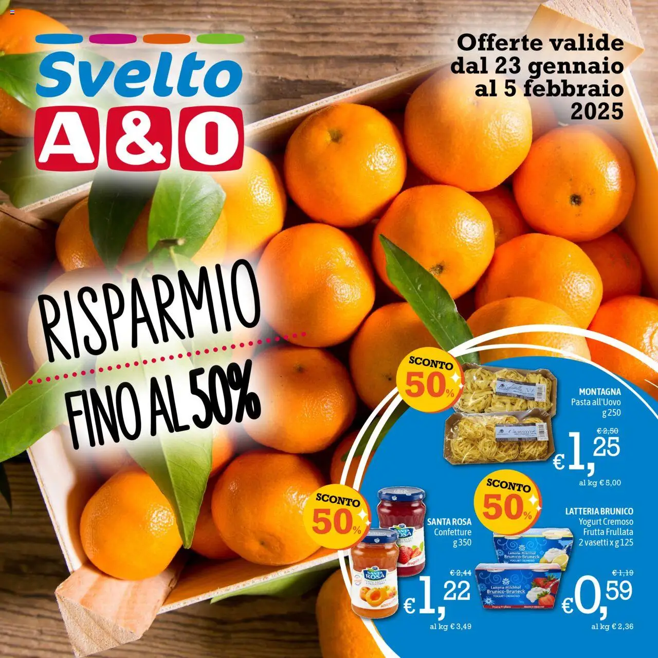 A&O volantino dal 23/01/2025 Volantino Svelto
