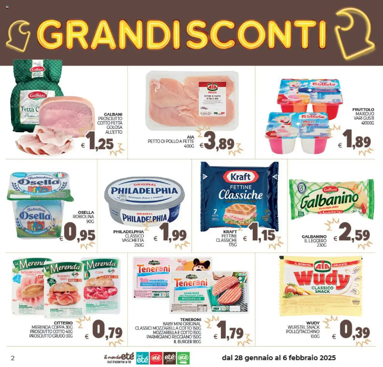 Eté volantino dal 28/01/2025 Volantino Prime