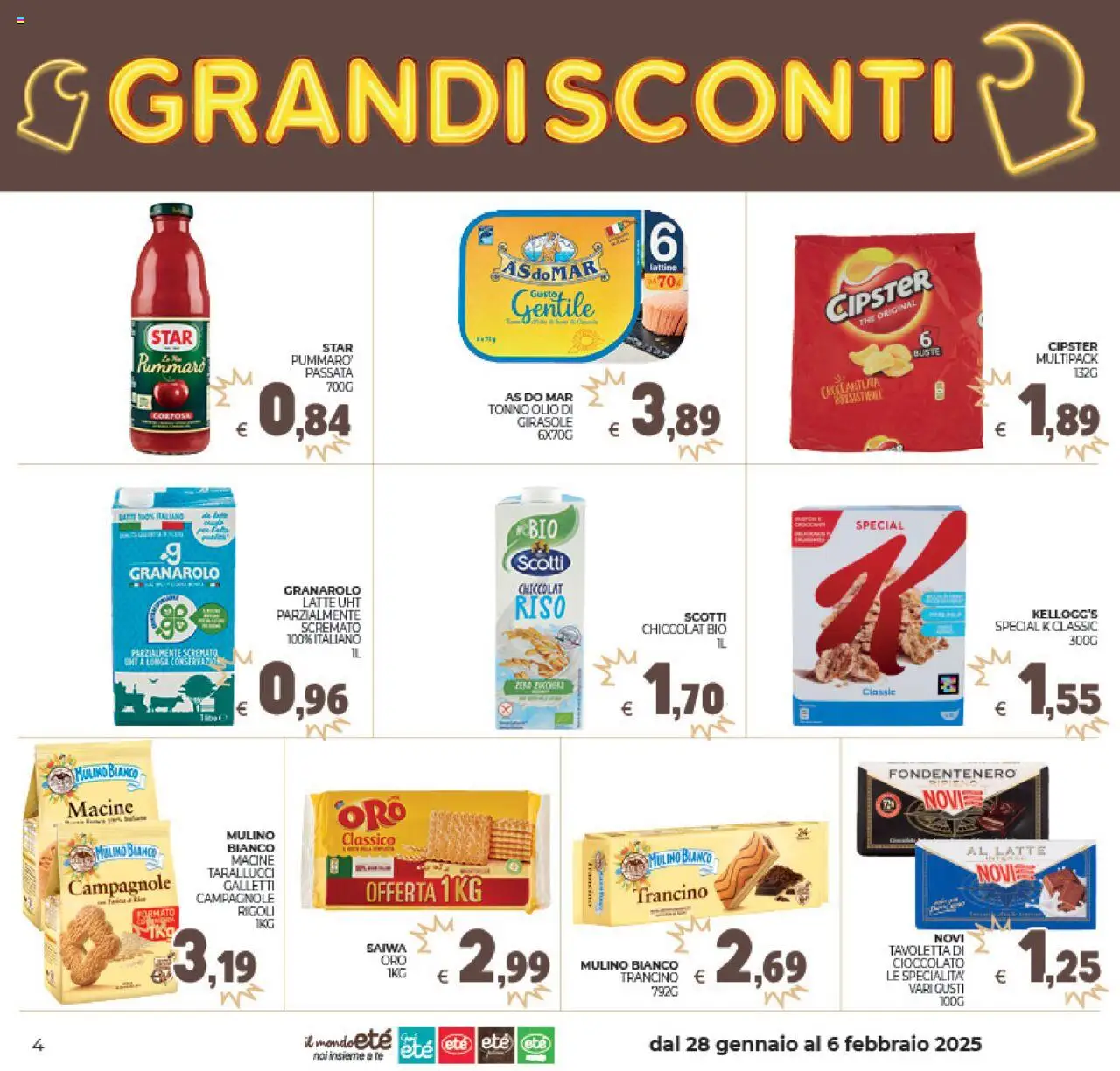 Eté volantino dal 28/01/2025 Volantino Prime