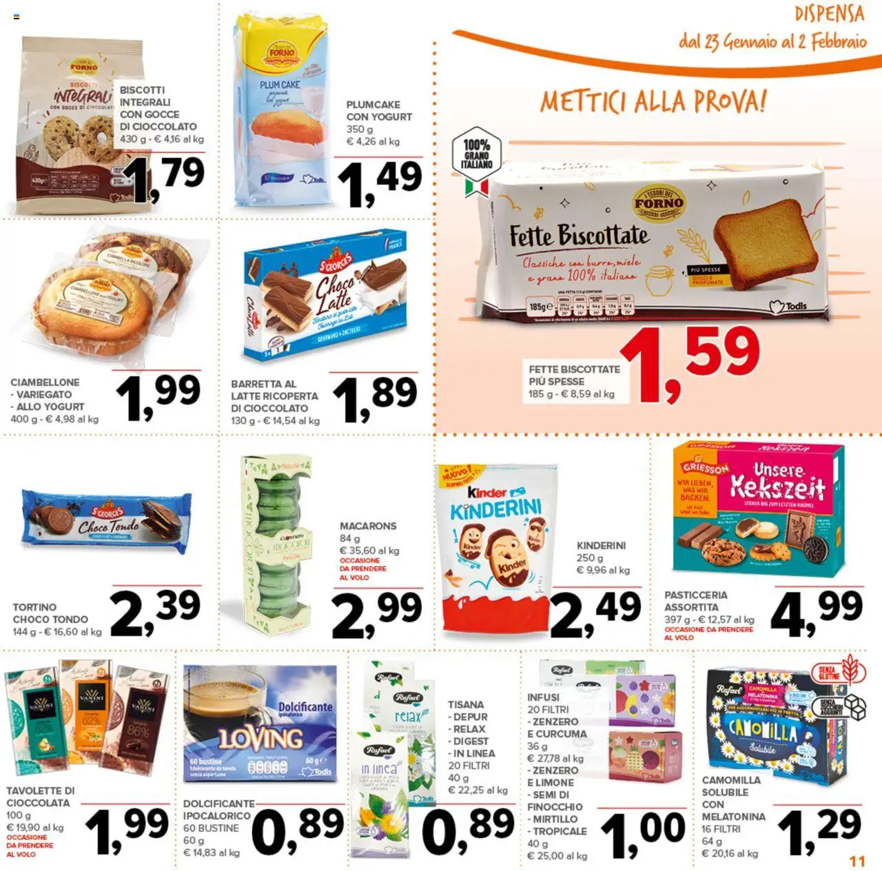 Todis volantino dal 23/01/2025 Volantino Lazio