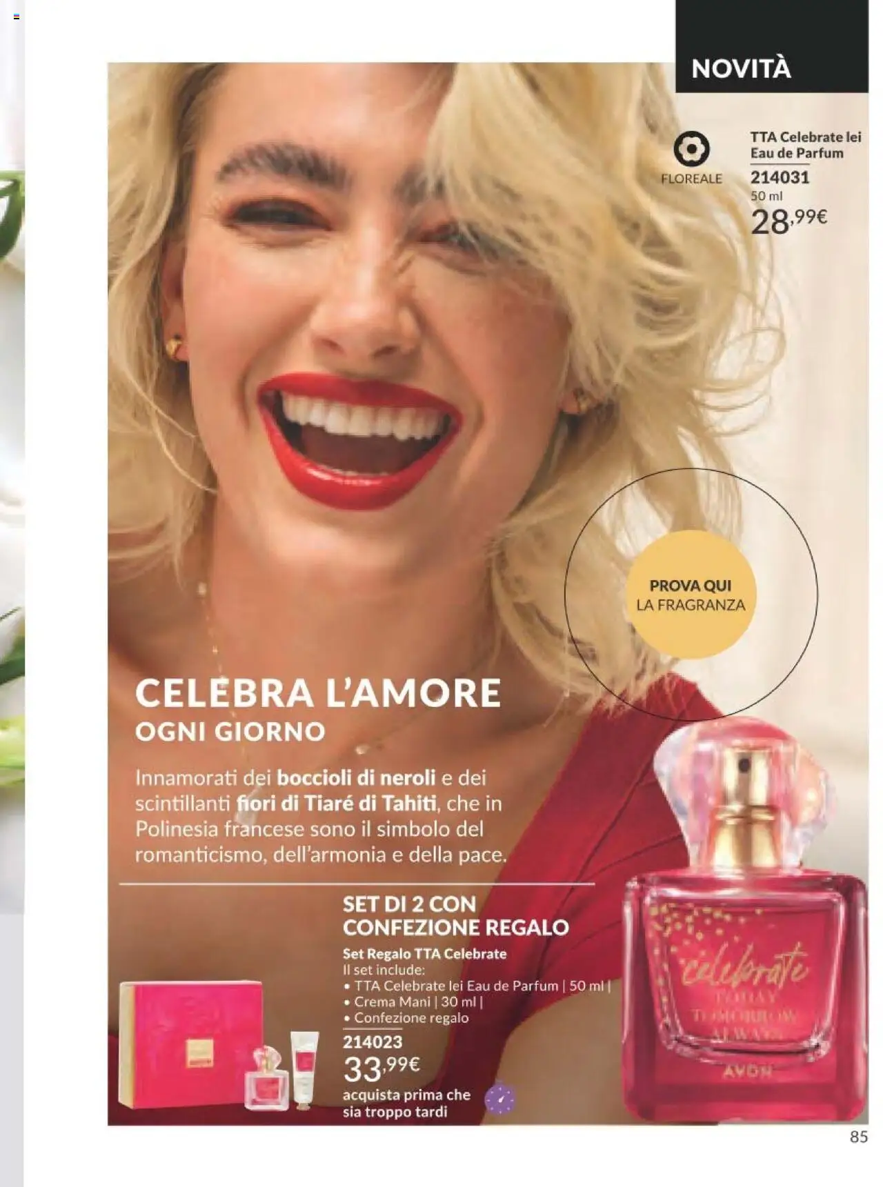 Avon volantino dal 31/12/2024 Campagna 1/2025