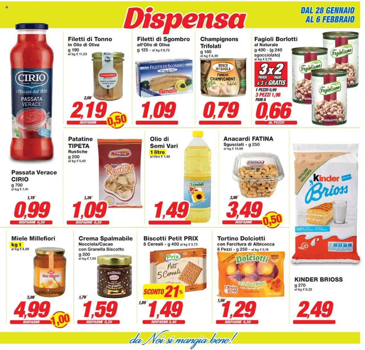 Prix volantino dal 28/01/2025 Volantino Arzignano