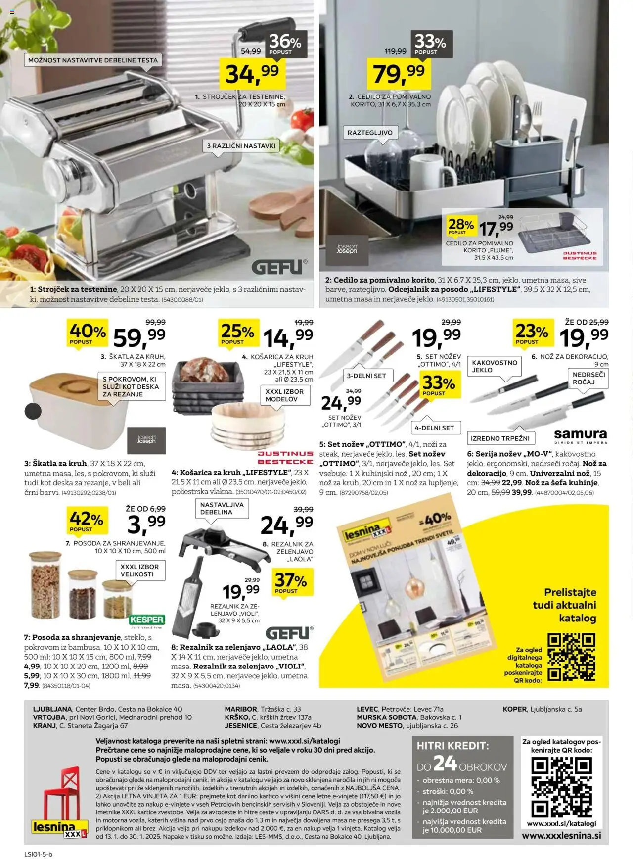 XXXL Lesnina katalog od 13.01.2025 Katalog vrhunska kakovost po najboljših cenah (2025-01-13 - 2025-01-30)