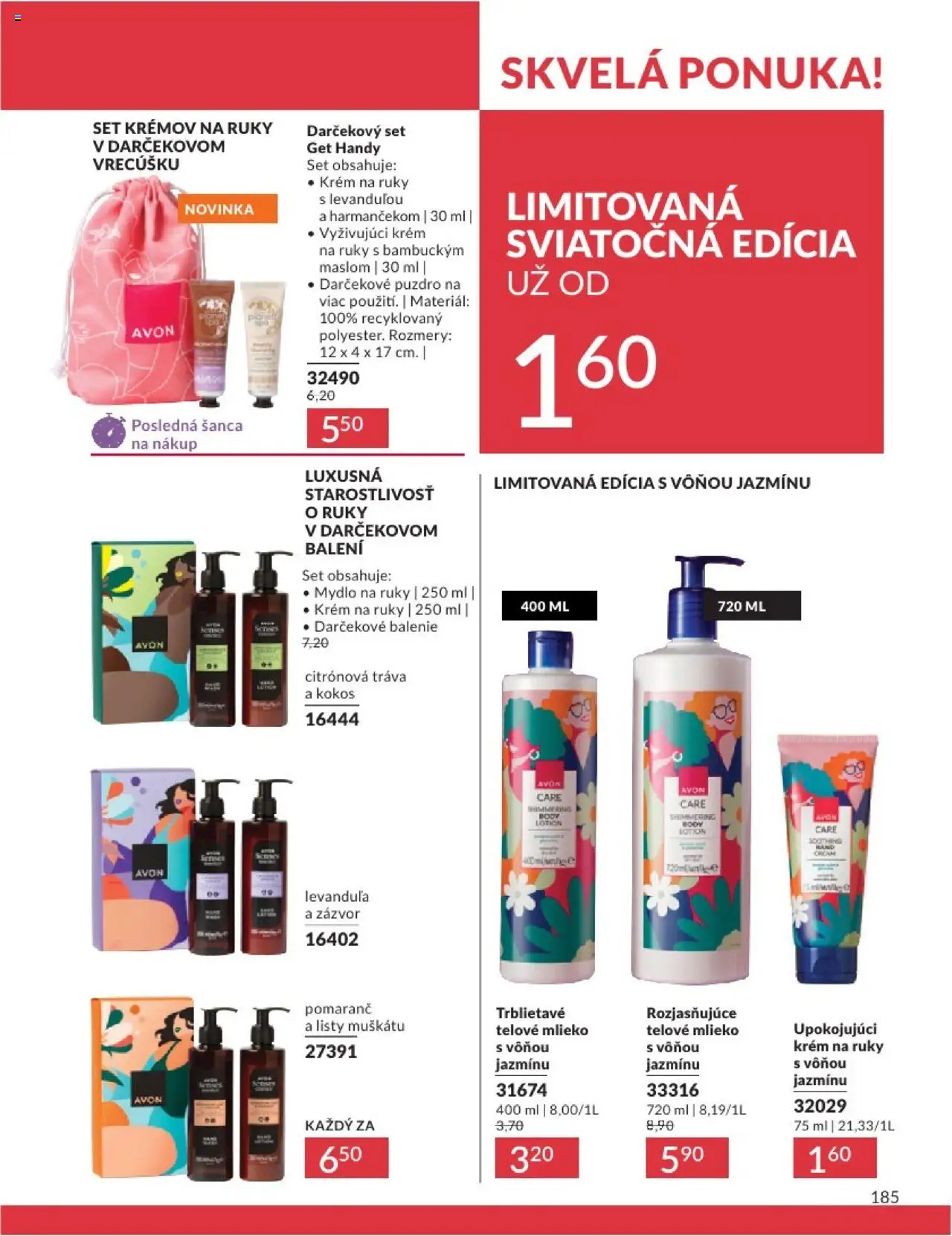 Avon leták od 01.01.2025 Katalóg 1 2025