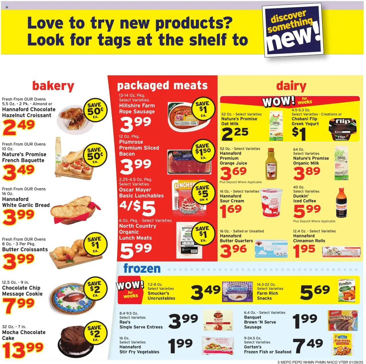 Hannaford offer from 01/26/2025 Weekly Ad