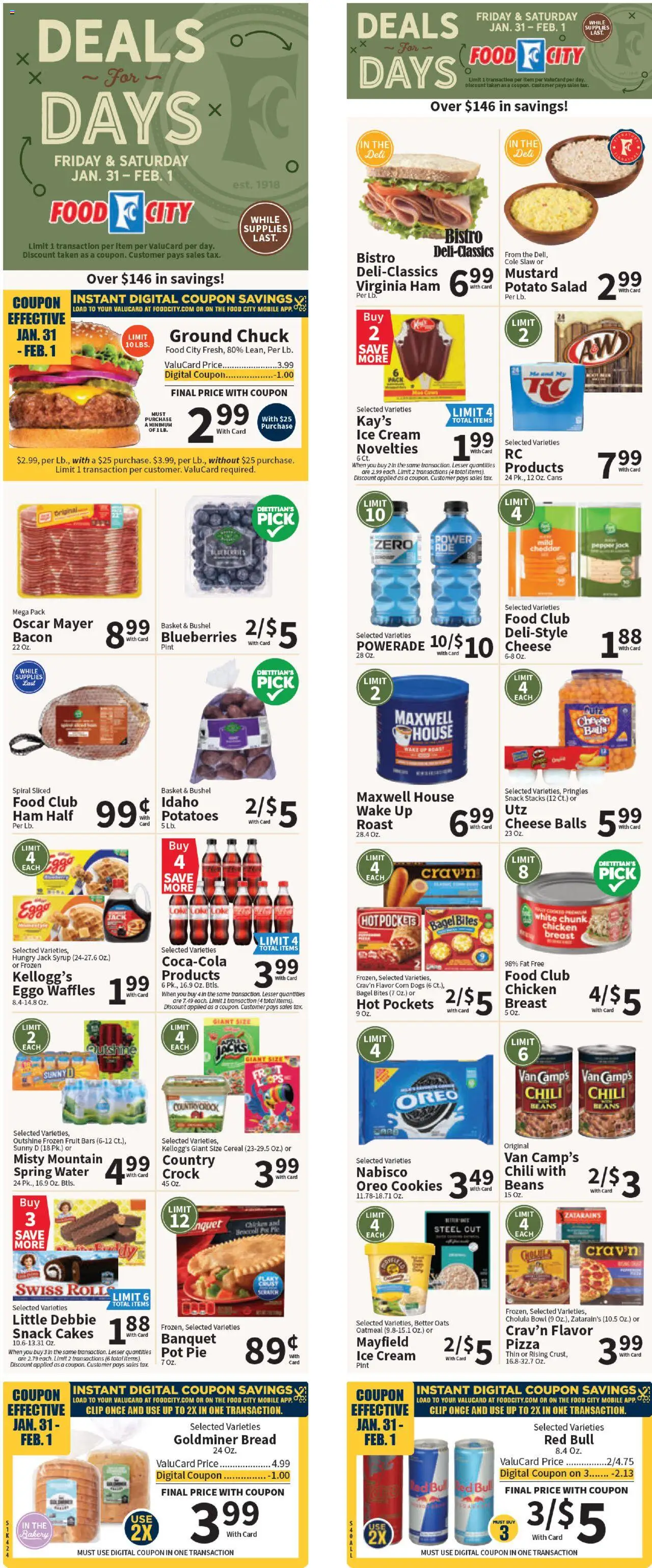 Food City offer from 01/29/2025 Weekly Ad 14 (2025-01-29 - 2025-02-04) | 1