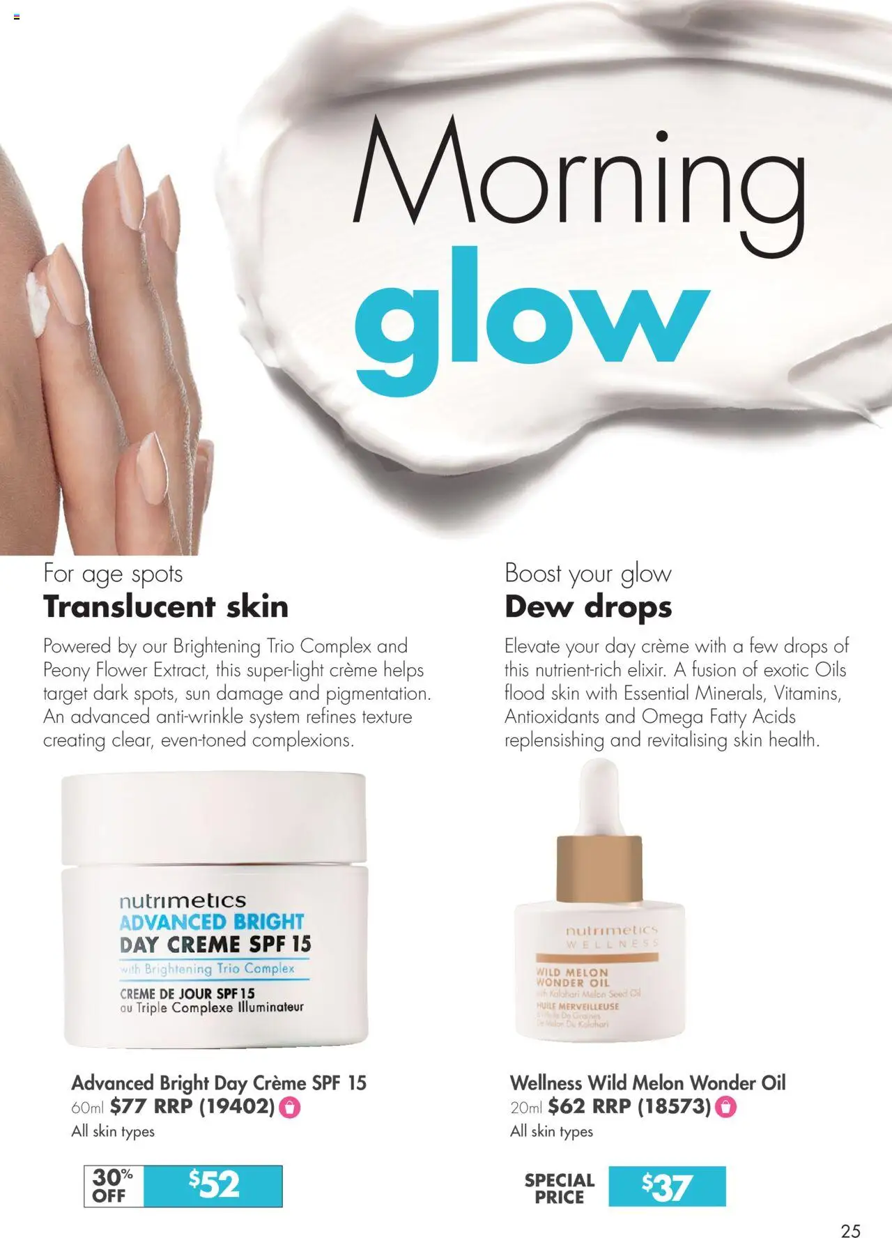 Nutrimetics Catalogue Back to natural beauty
