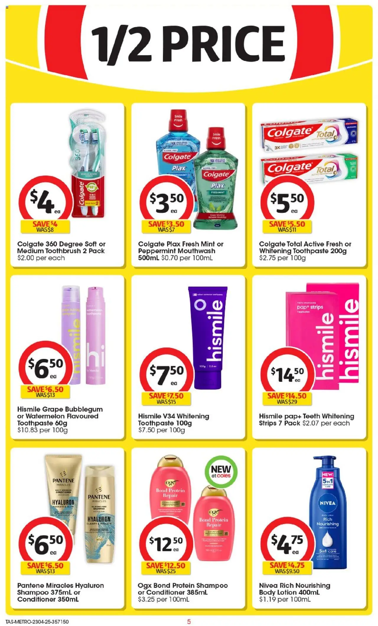 Coles Catalogue TAS