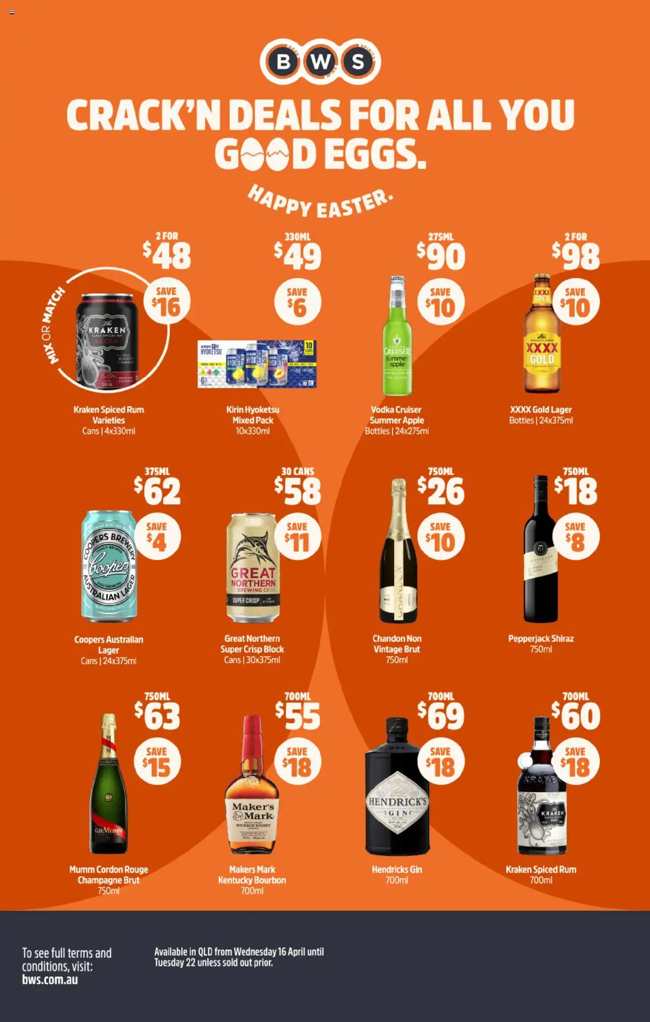 BWS Catalogue QLD
