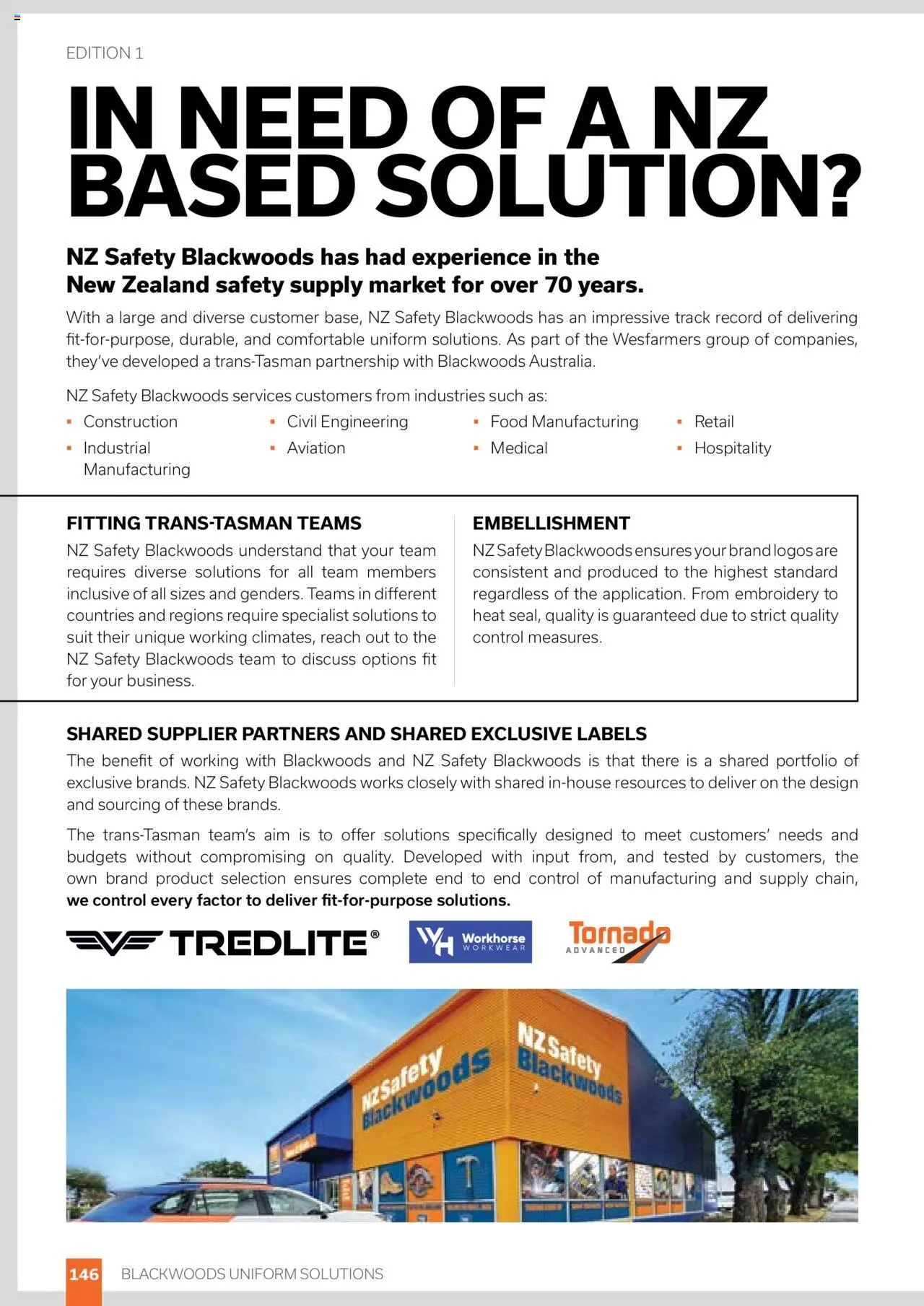 Black Woods Uniform Solutions (from Wednesday 16/11/2022)