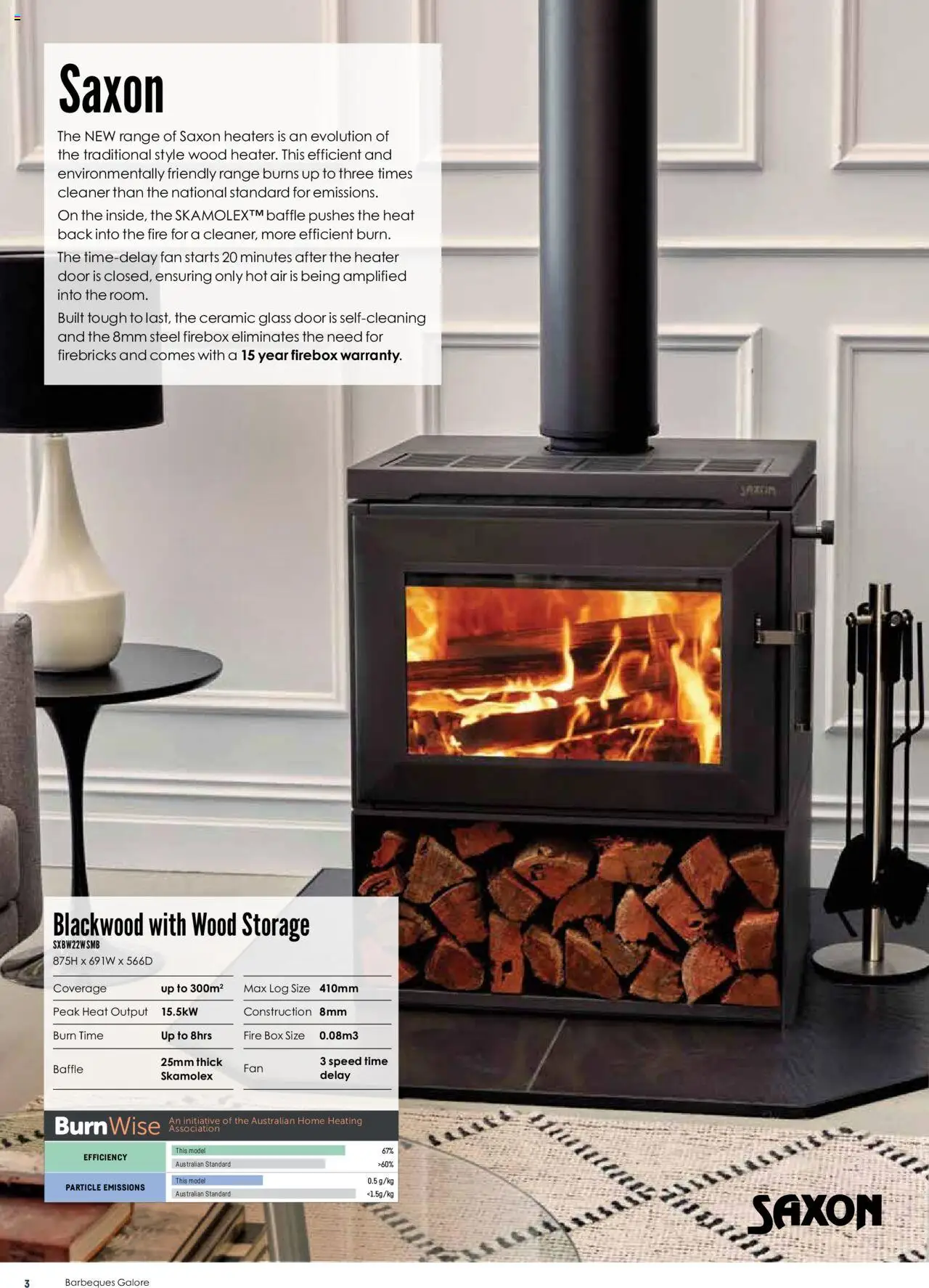 Barbeques Galore Wood Heating Collection 2023