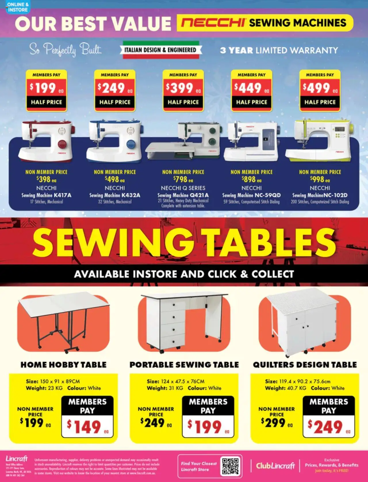 Lincraft Catalogue