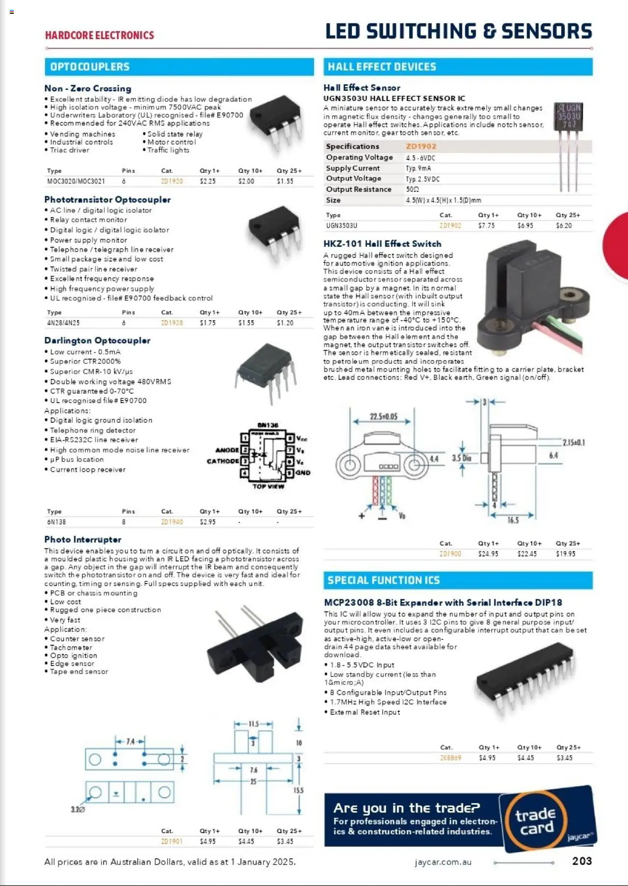 Jaycar Celebrating 40 Years in Electronics