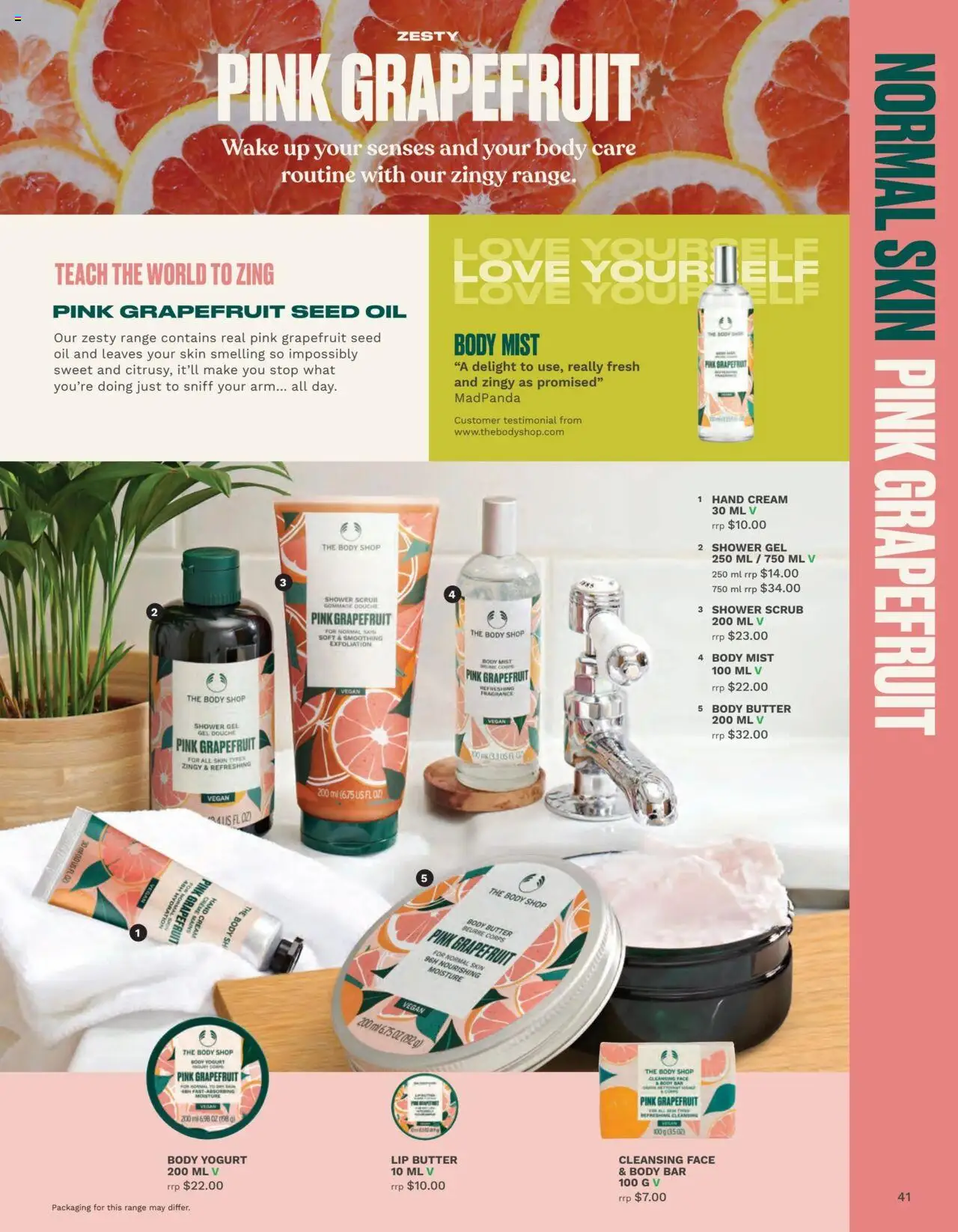 The Body Shop Catalogue
