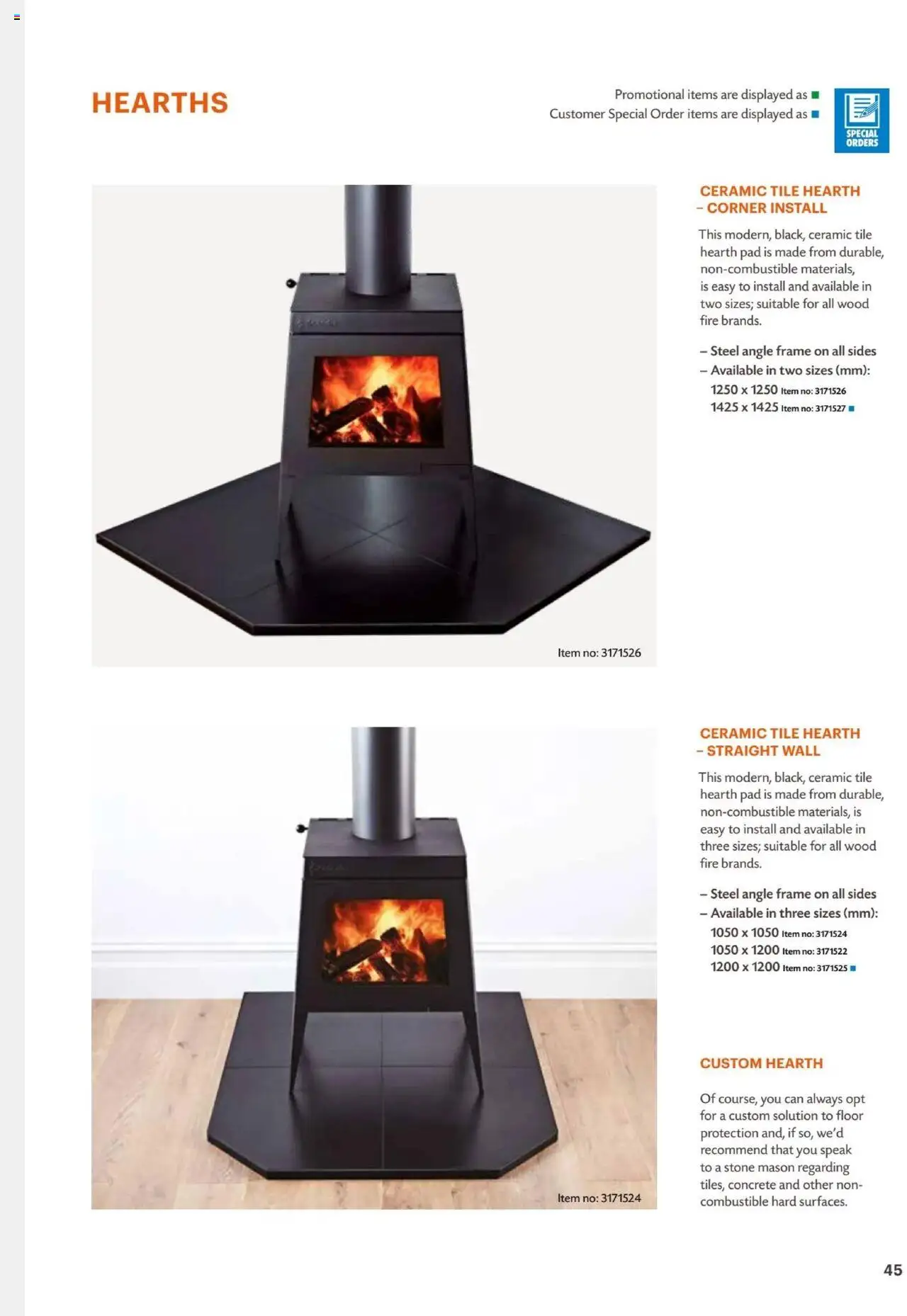 Bunnings Warehouse Scandia Range & Accessories Brochure 2025