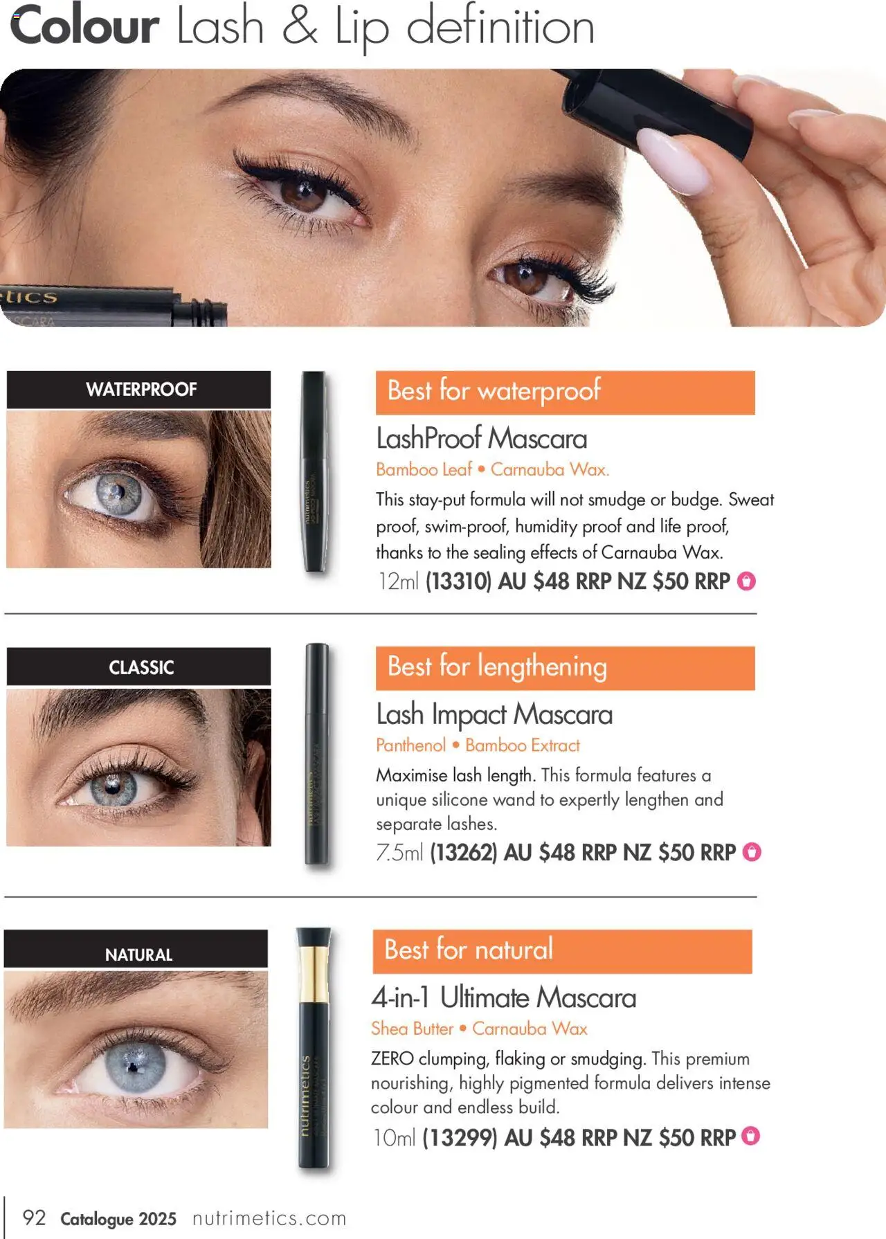 Nutrimetics Catalogue 2025 (01/01/2025 - 31/12/2025)