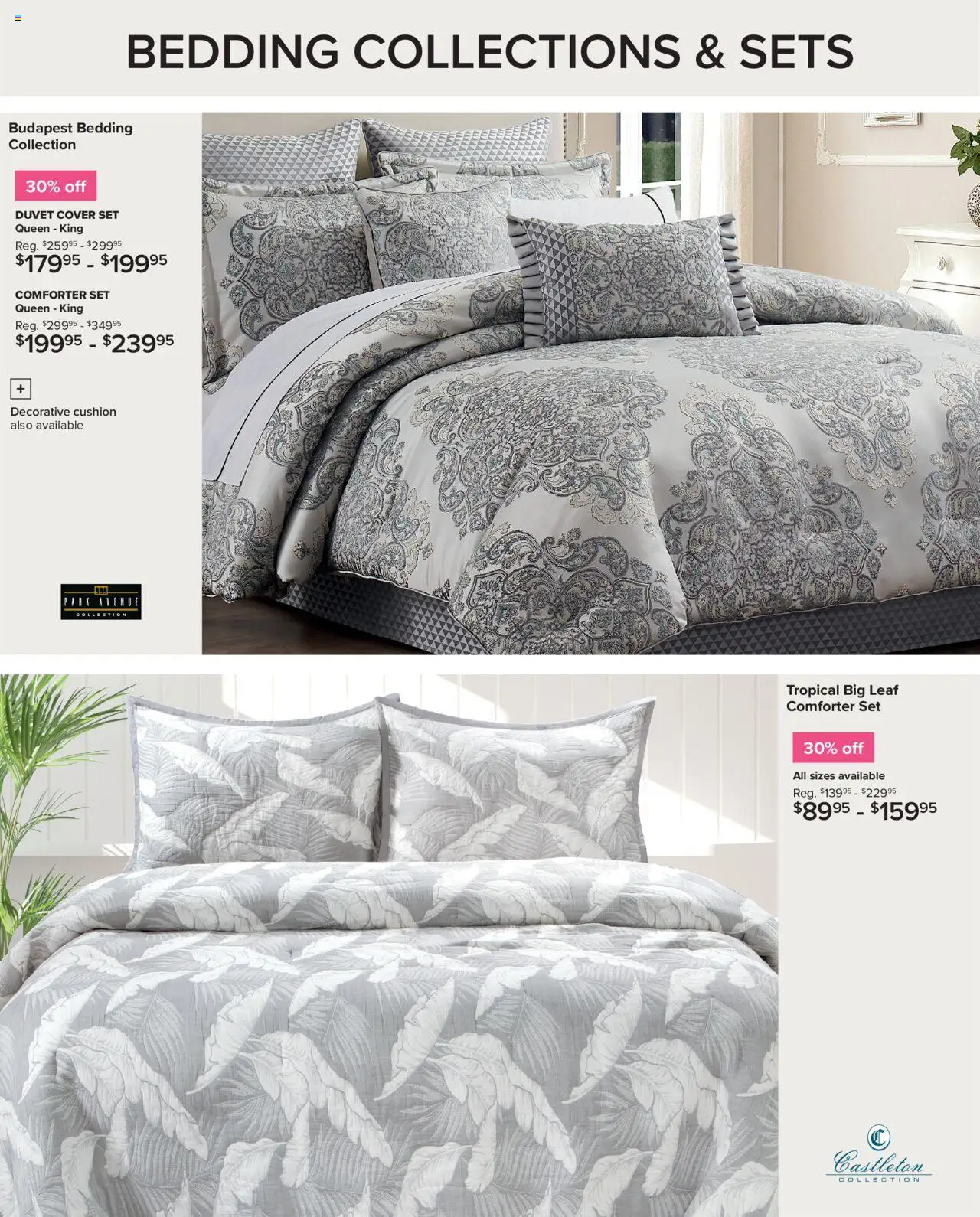 Linen Chest flyer / circulaire
