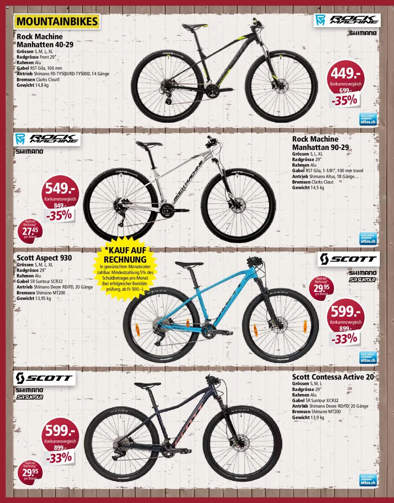 Otto's Aktionen Bike
