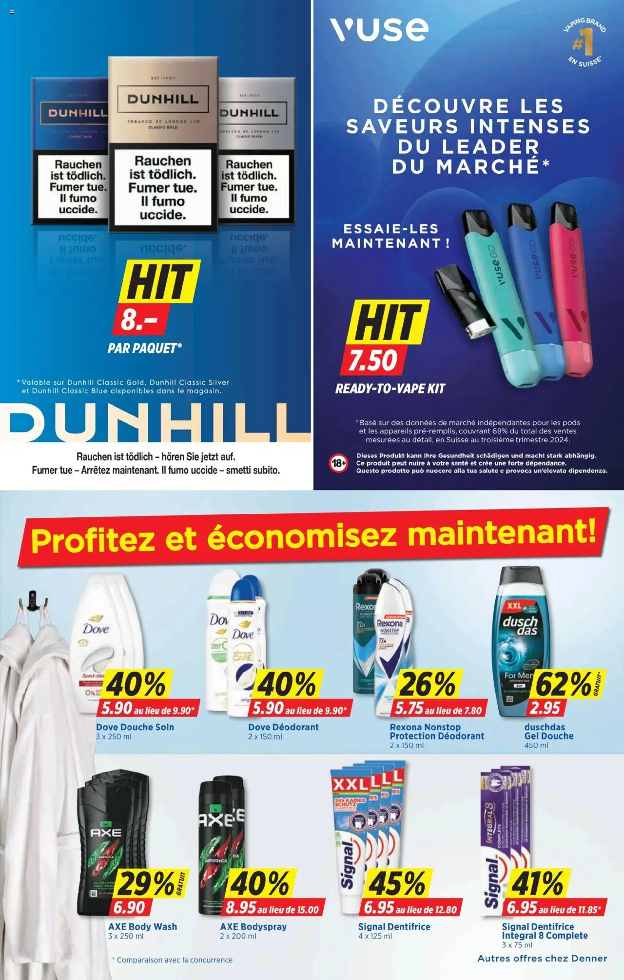 Denner Aktionen FR