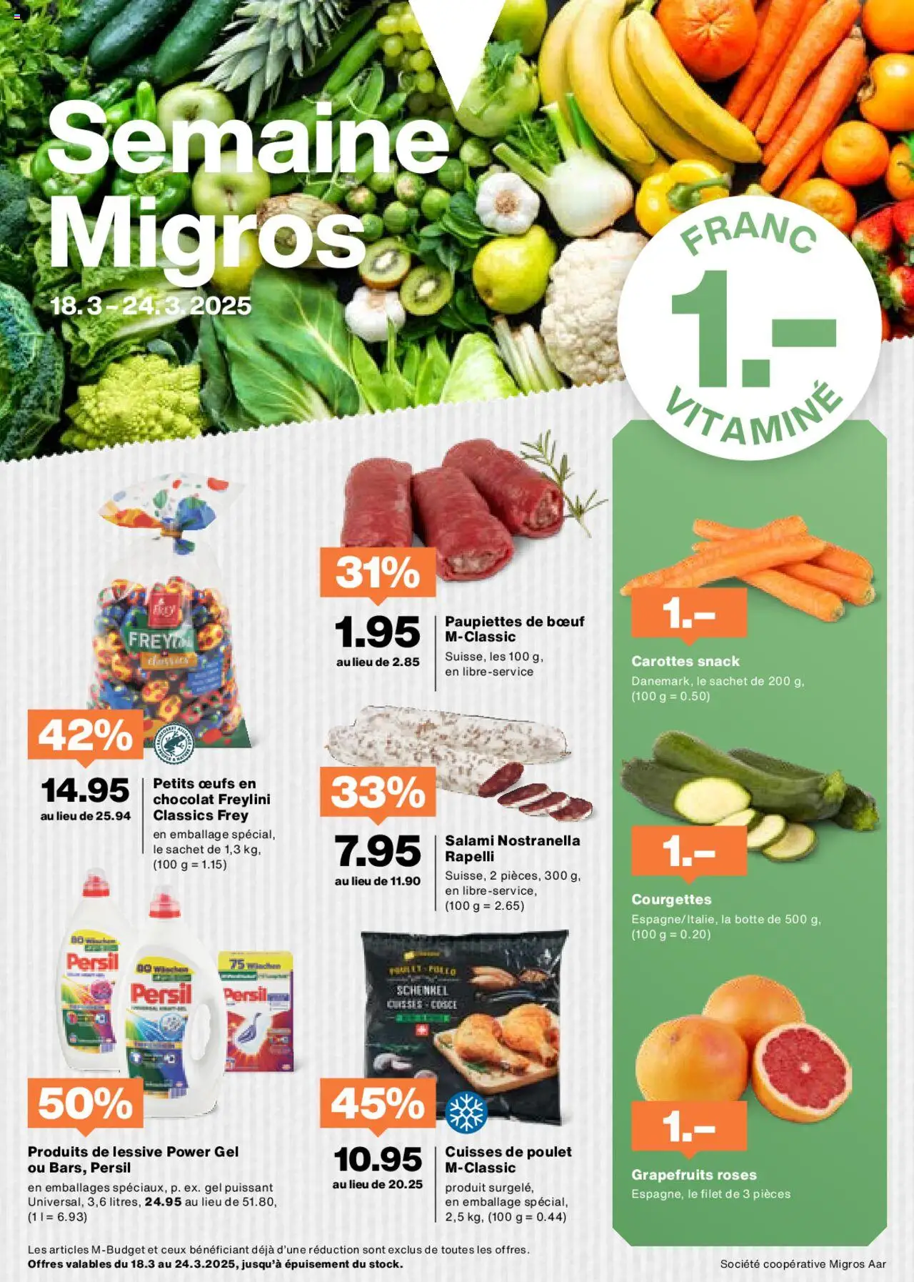 Migros Aktionen FR