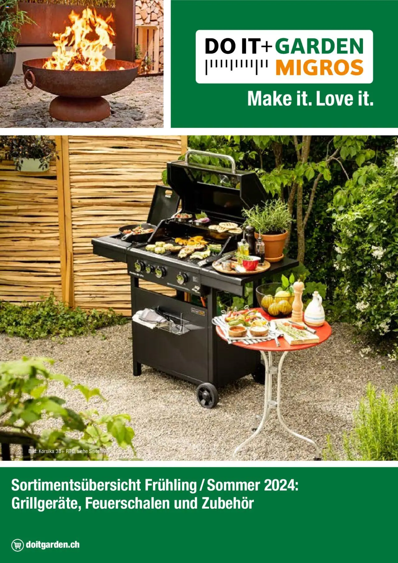 DO IT+GARDEN MIGROS Aktionen Grill