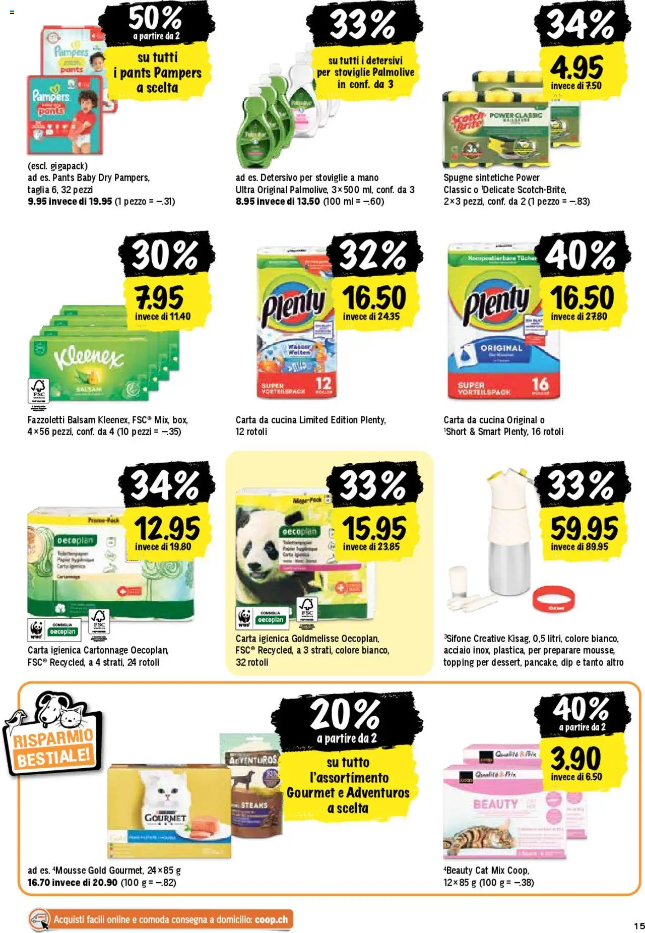 Coop - Una settimana di azioni (01.05.2025 - 07.05.2025)