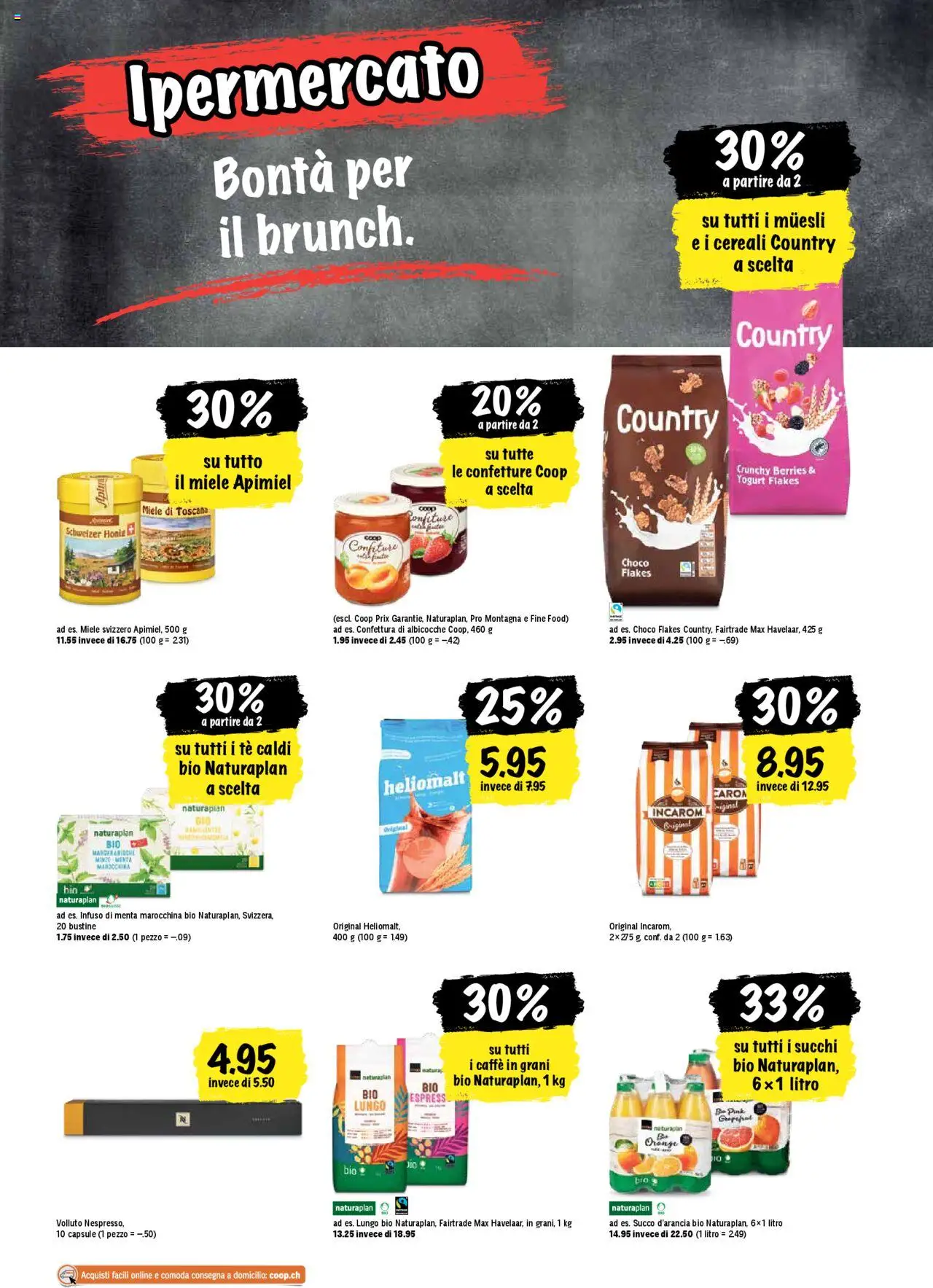 Coop - Una settimana di azioni (01.05.2025 - 07.05.2025)
