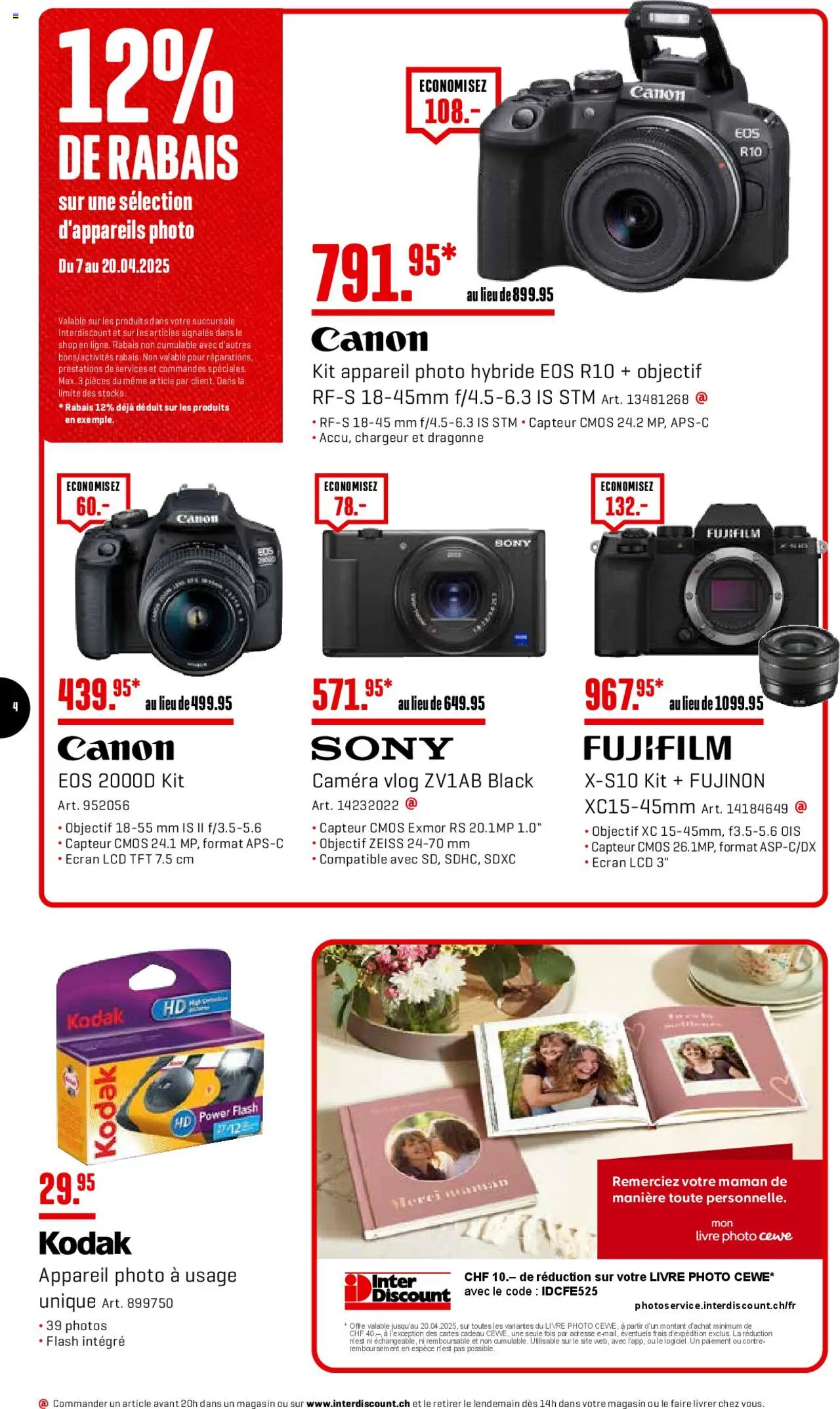 Interdiscount Aktionen FR