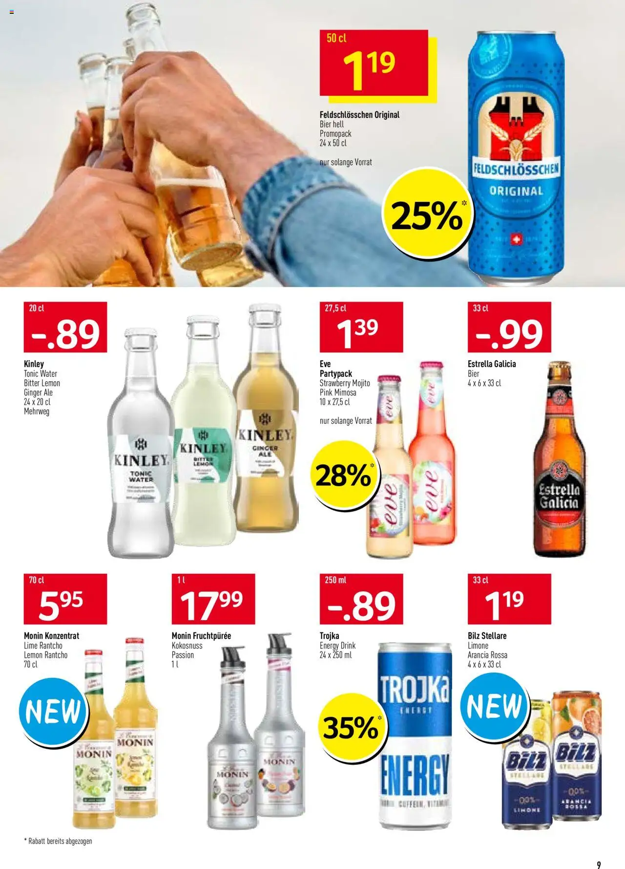 Prodega Aktionen Summer Drinks