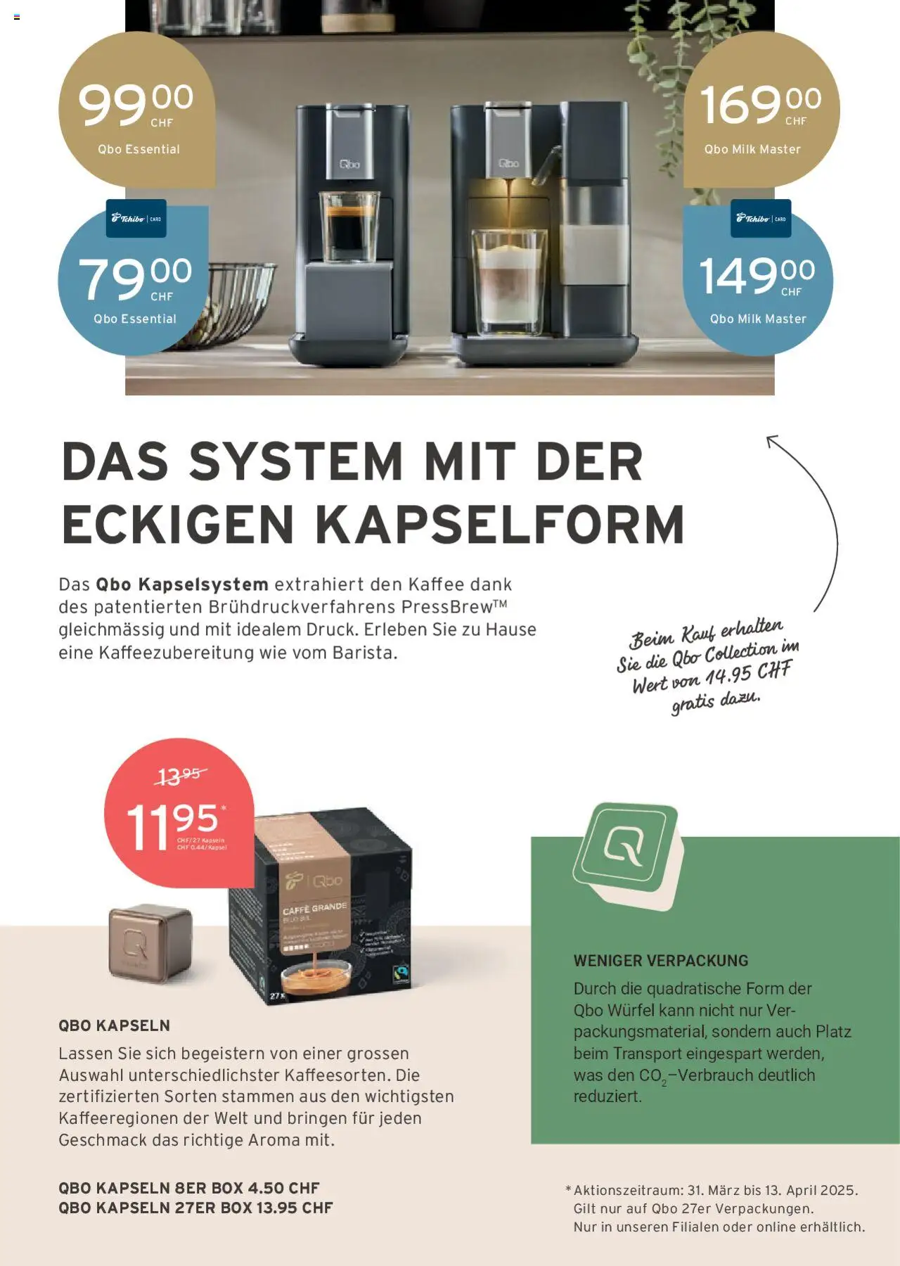 Tchibo Aktionen Filialen