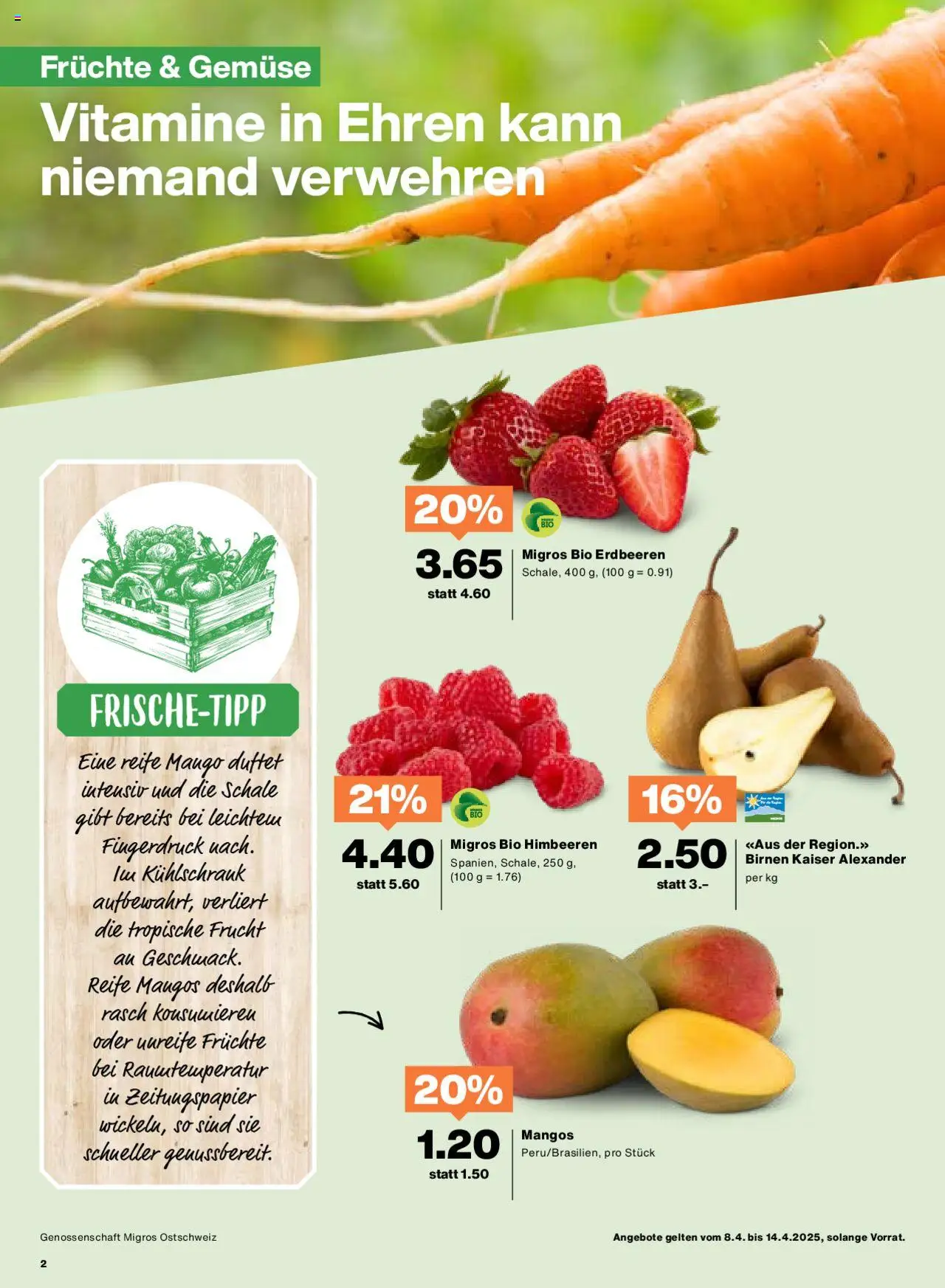 Migros Aktionen