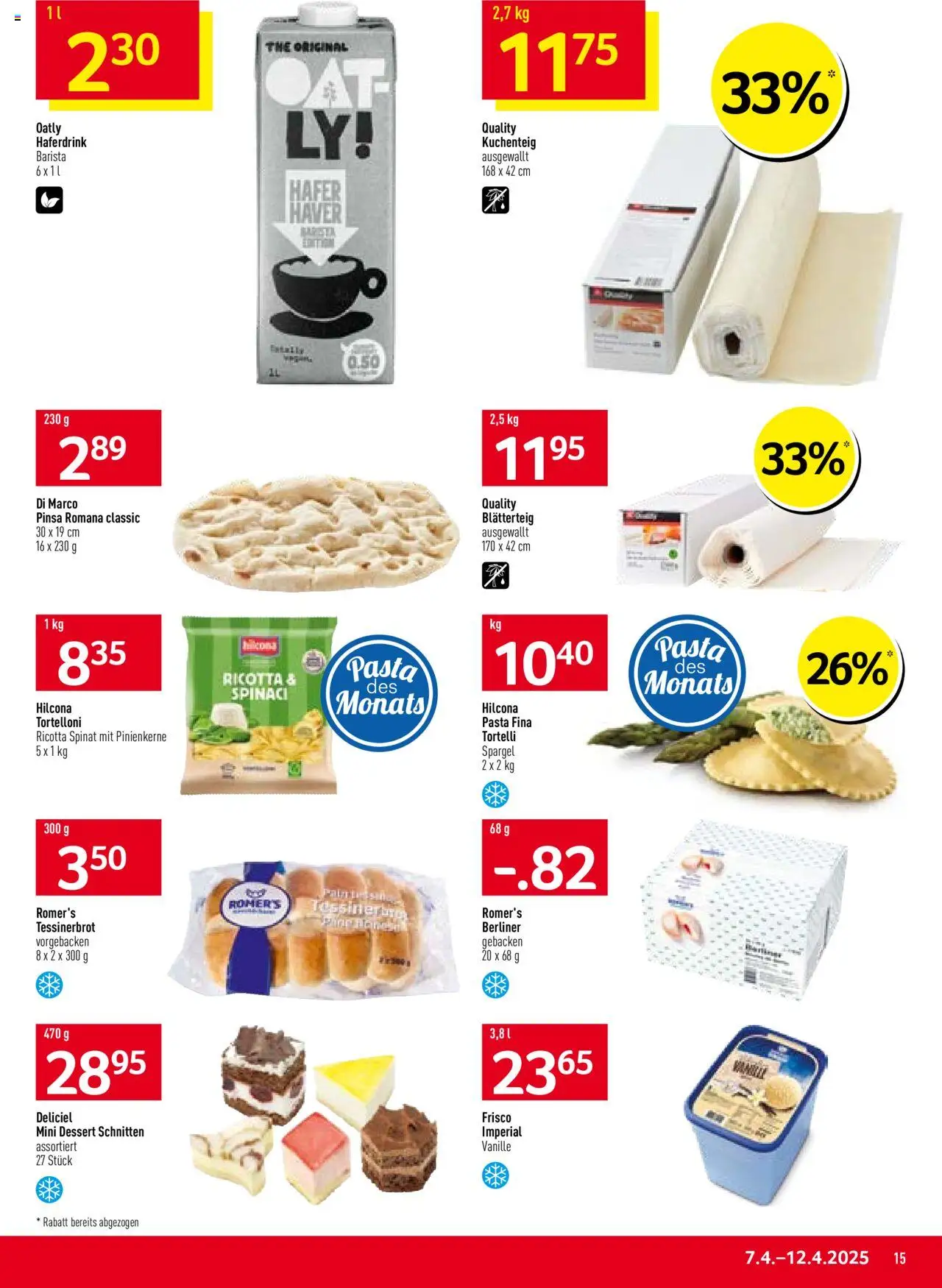 Prodega Aktionen