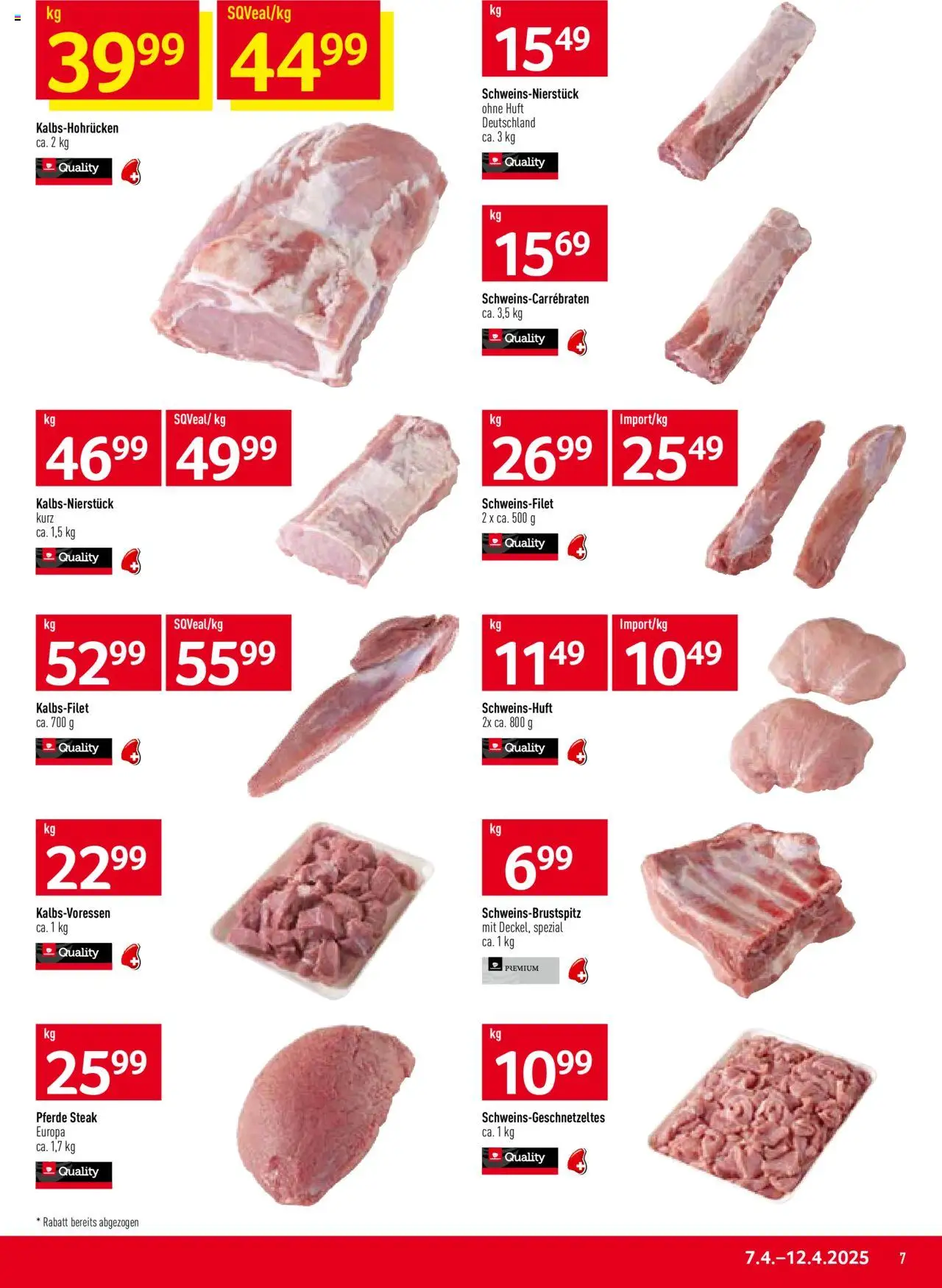 Prodega Aktionen